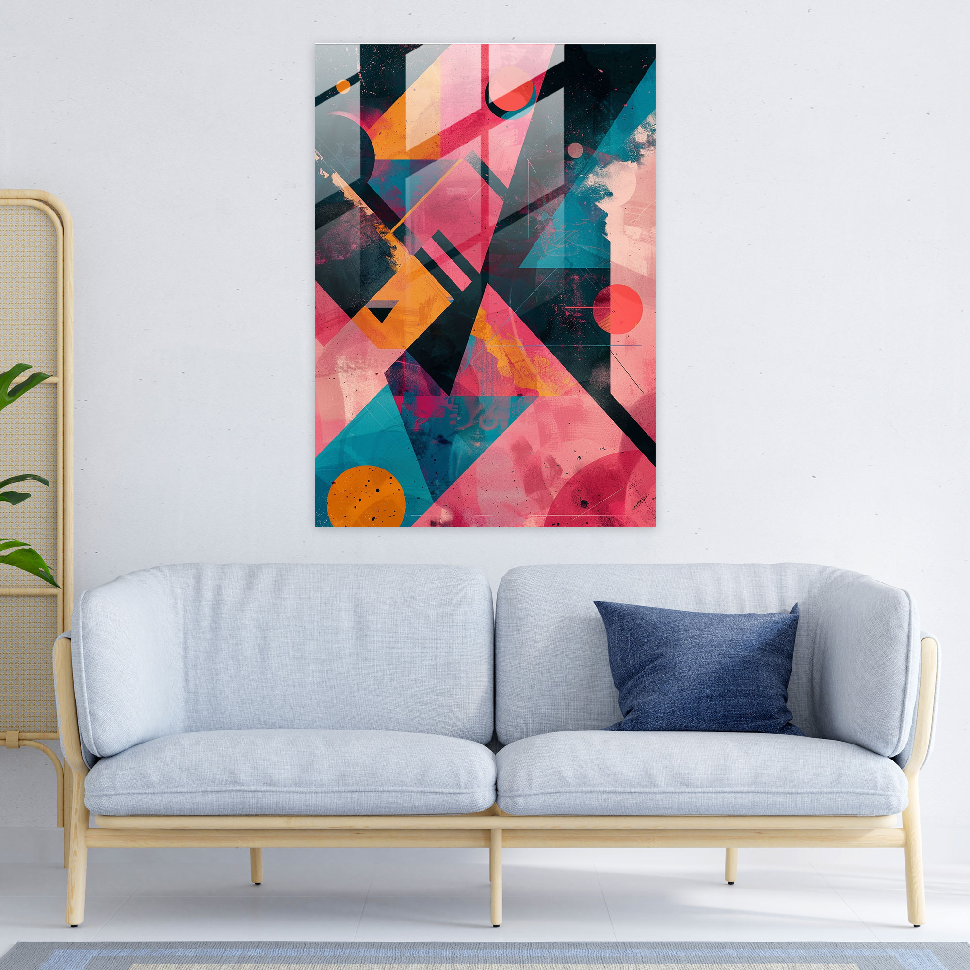 Suprematism Wall Art - Suprematism, Glass Print, Modern Art, Suprematism