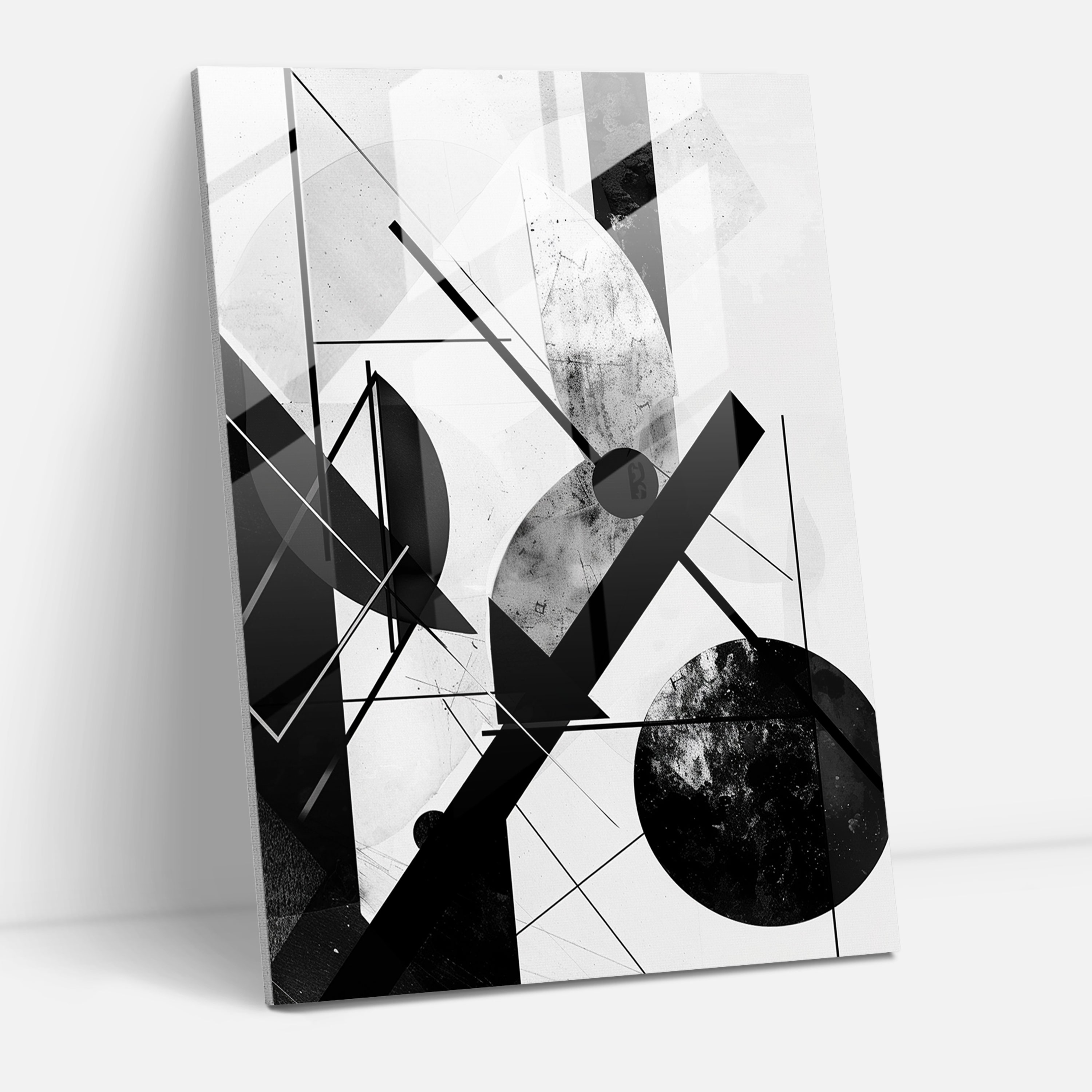 Suprematism Glass Print - Suprematism, Suprematism, Wall Decoration, Home Decoration