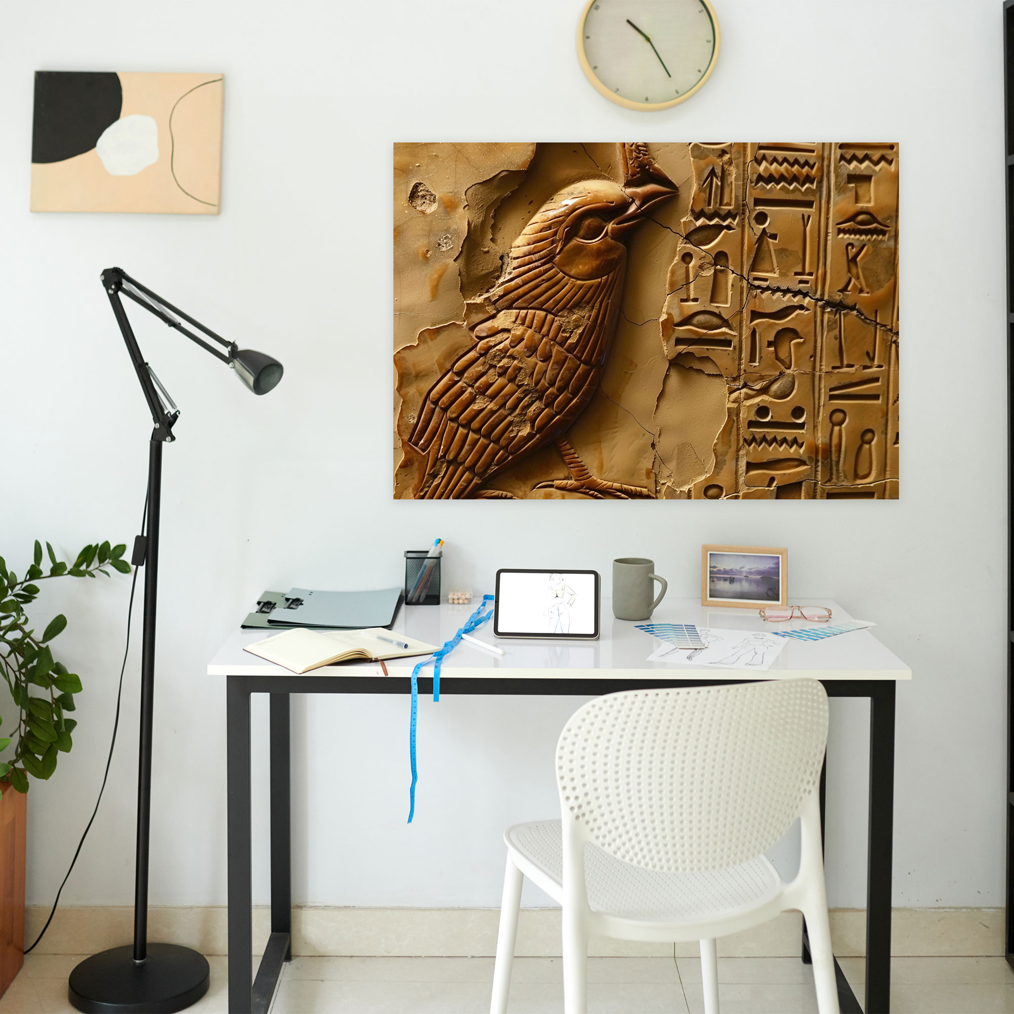Sumerer Leinwandbild - Wanddekoration aus Leinwand