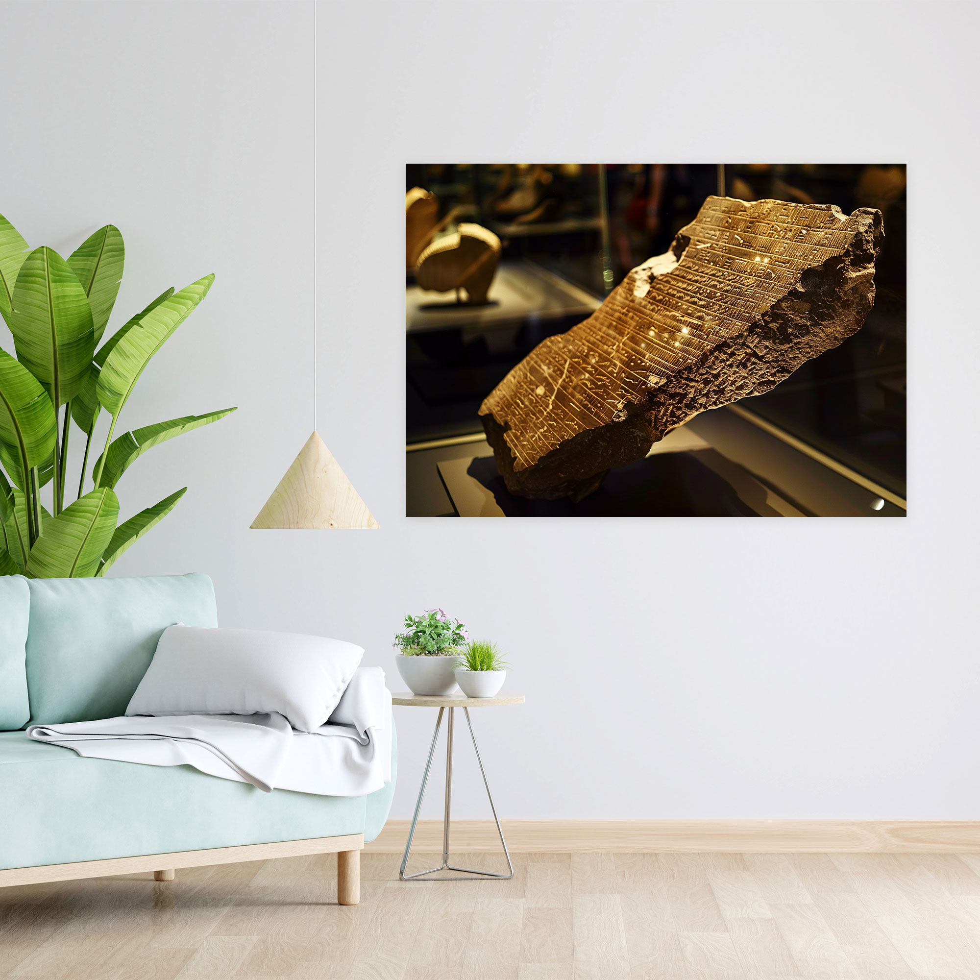 Sumerer Leinwandbild - Sumerer Wandkunst