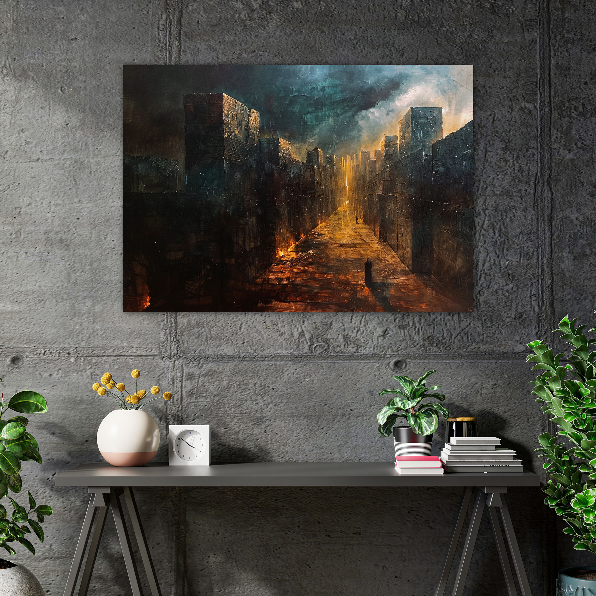 Sumerians Dark Mystery Canvas Print - Sumerians, Canvas Print, Home Decoration, Canvas