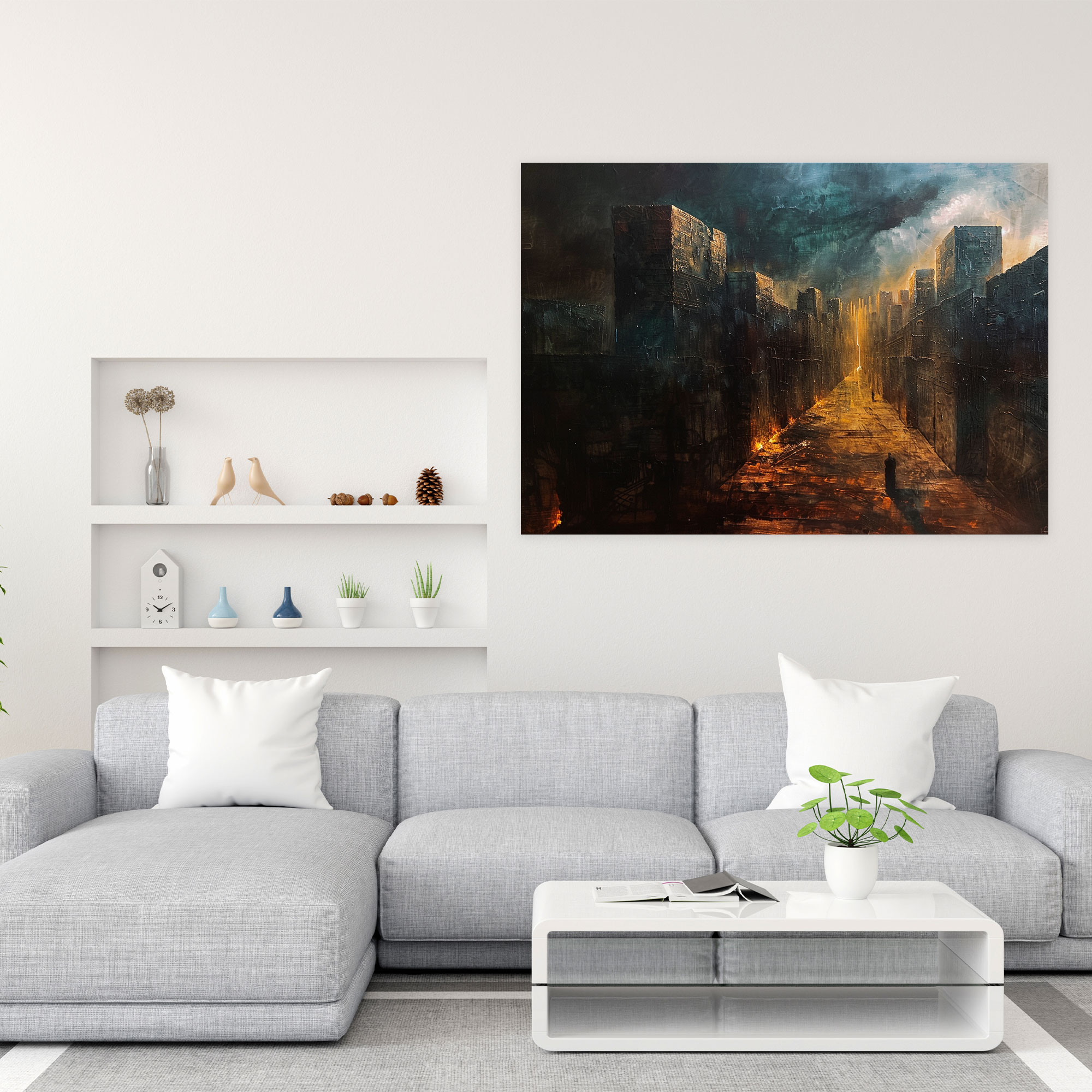 Sumerians Dark Mystery Canvas Print - Sumerians, Canvas Print, Home Decoration, Canvas