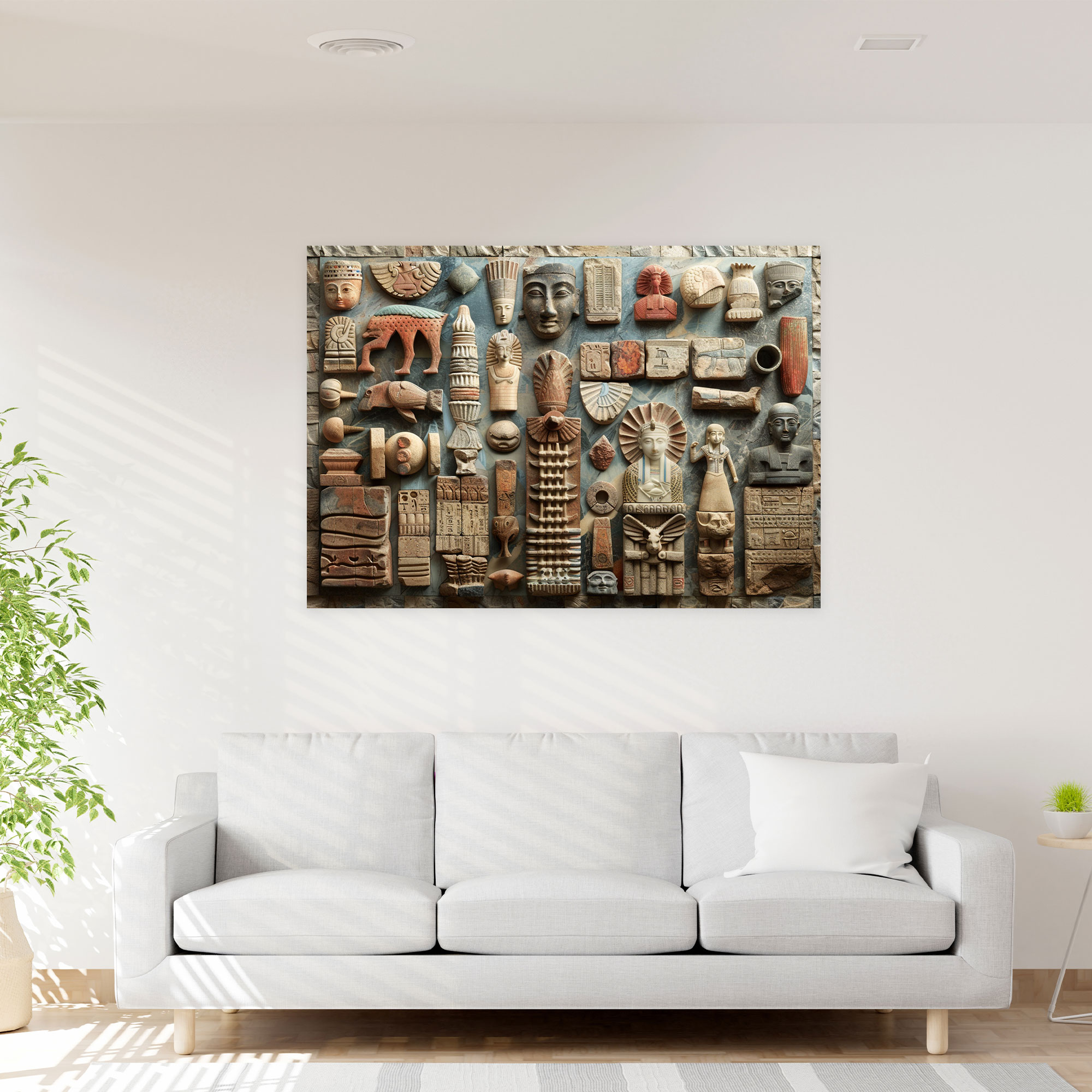 Sumerians Canvas Print - Sumerians, Sumerians, Wall Art, Home Decoration