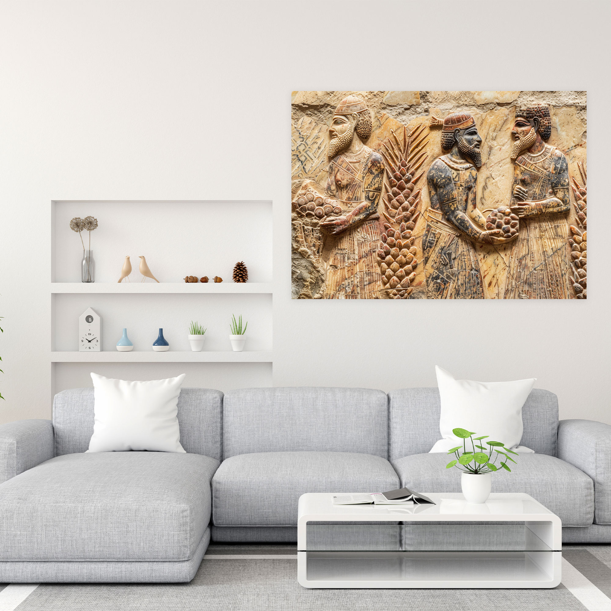 Sumerians Canvas Print - Sumerians, Wall Decoration, Canvas, Home Decoration