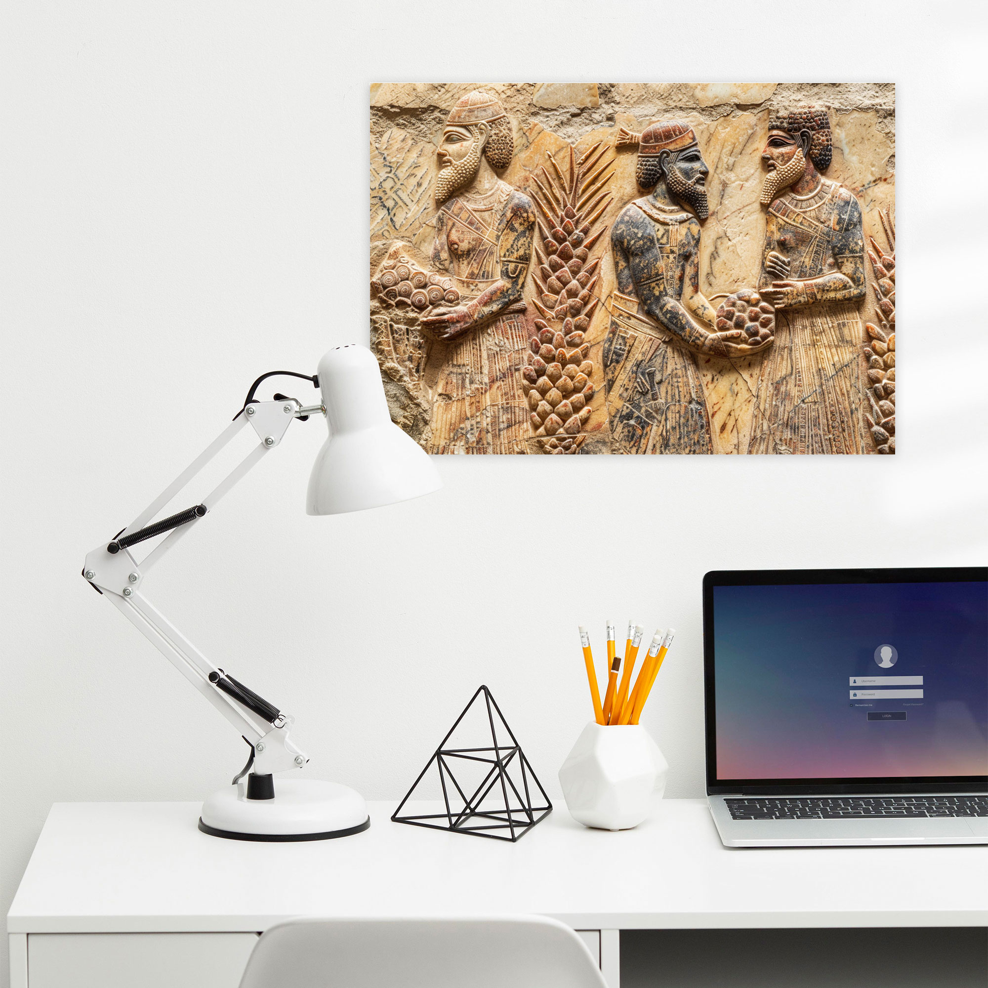 Sumerians Canvas Print - Sumerians, Wall Decoration, Canvas, Home Decoration