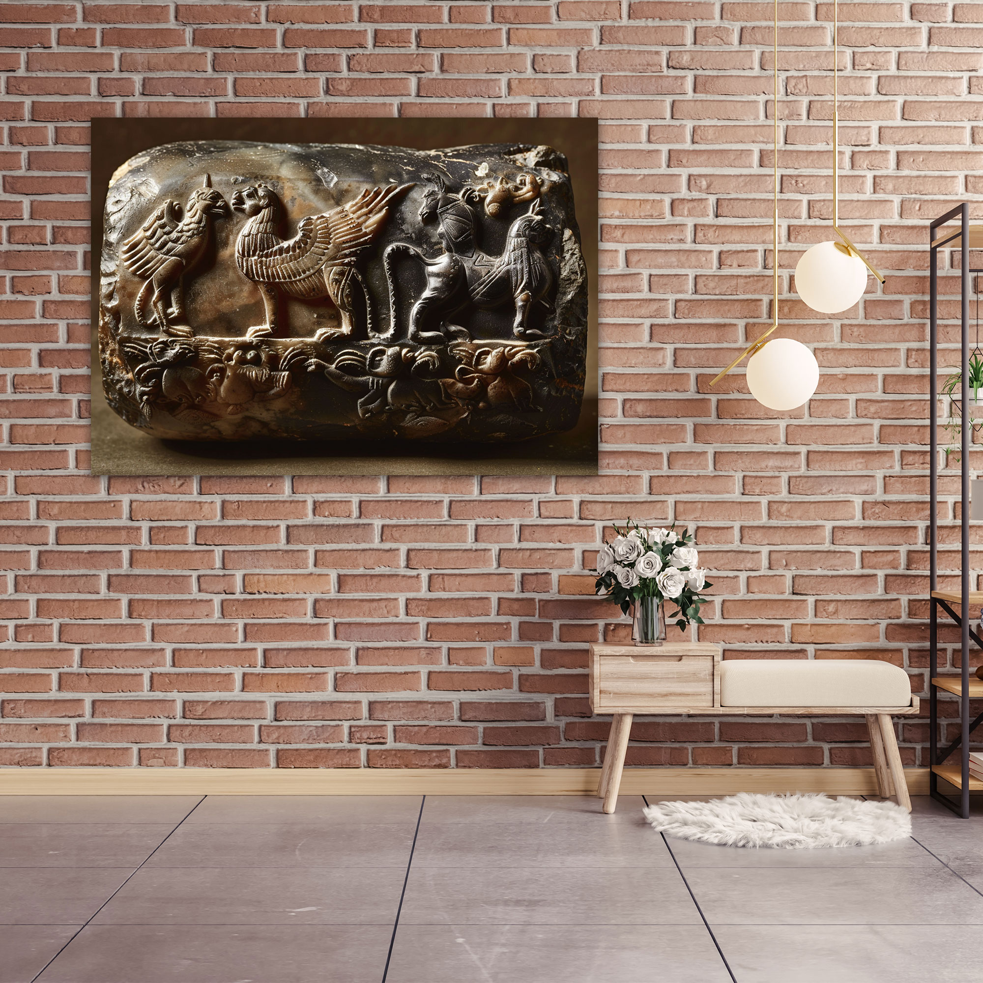 Sumerians Wall Art - Sumerians, Home Decoration, Wall Art, Canvas