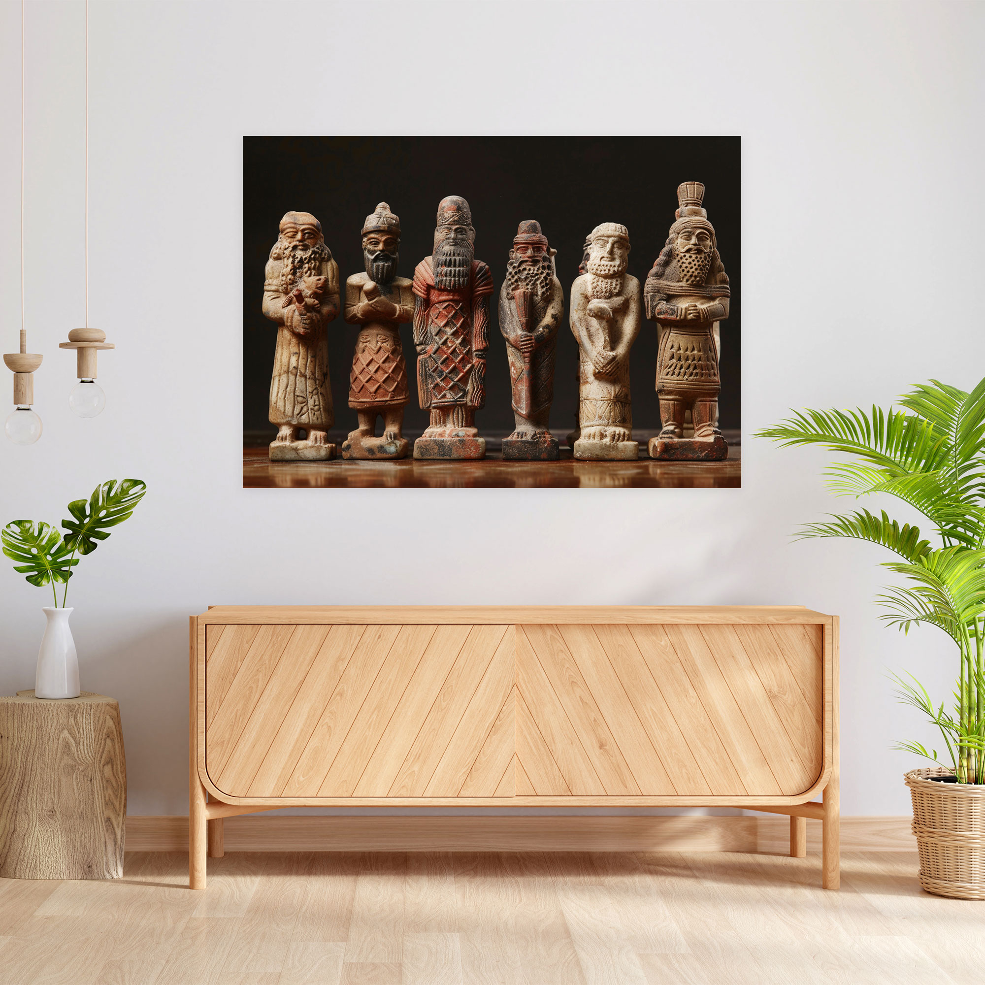 Sumerians Wall Decoration - Sumerians, Wall Decoration, Sumerians, Canvas Wall Art