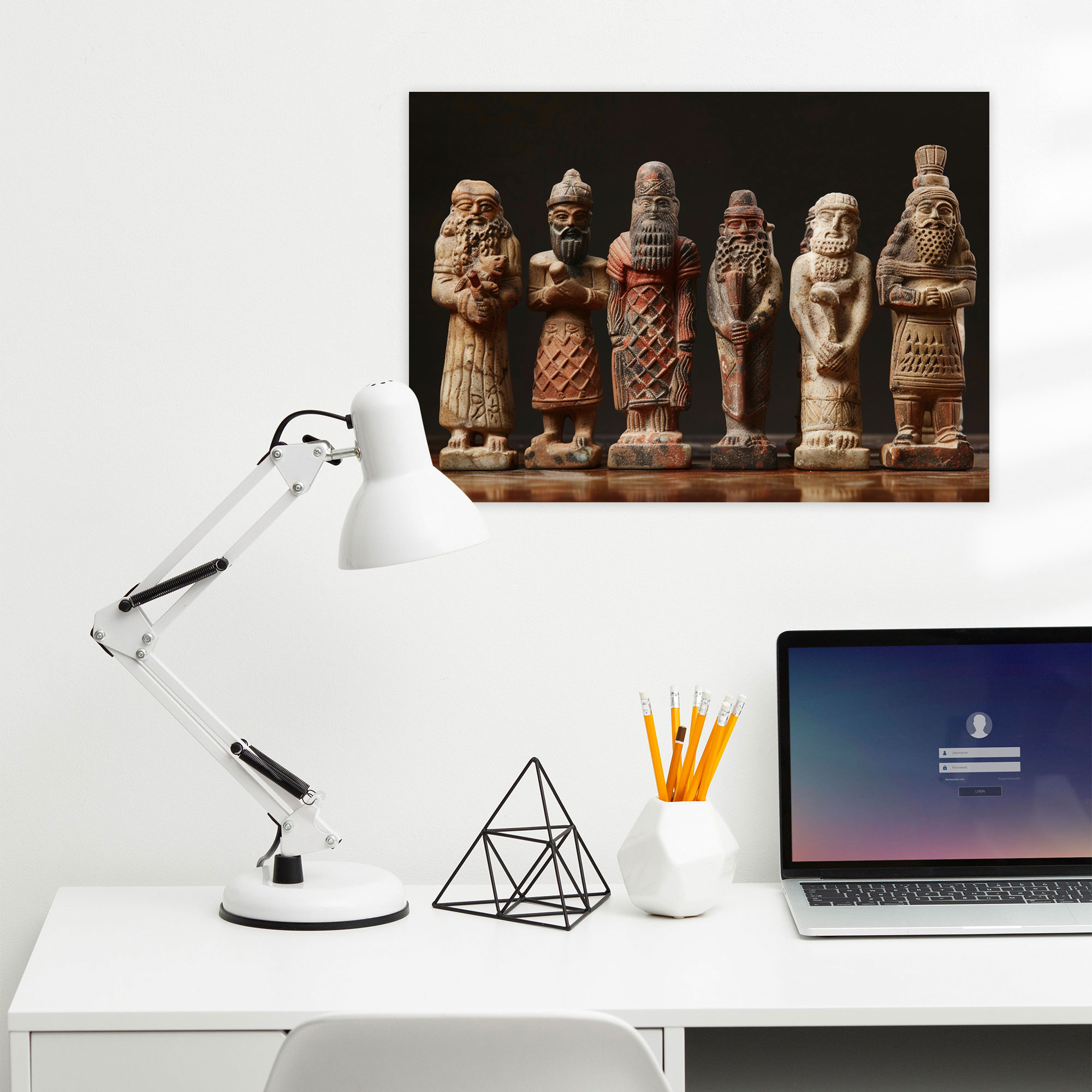 Sumerians Wall Decoration - Sumerians, Wall Decoration, Sumerians, Canvas Wall Art
