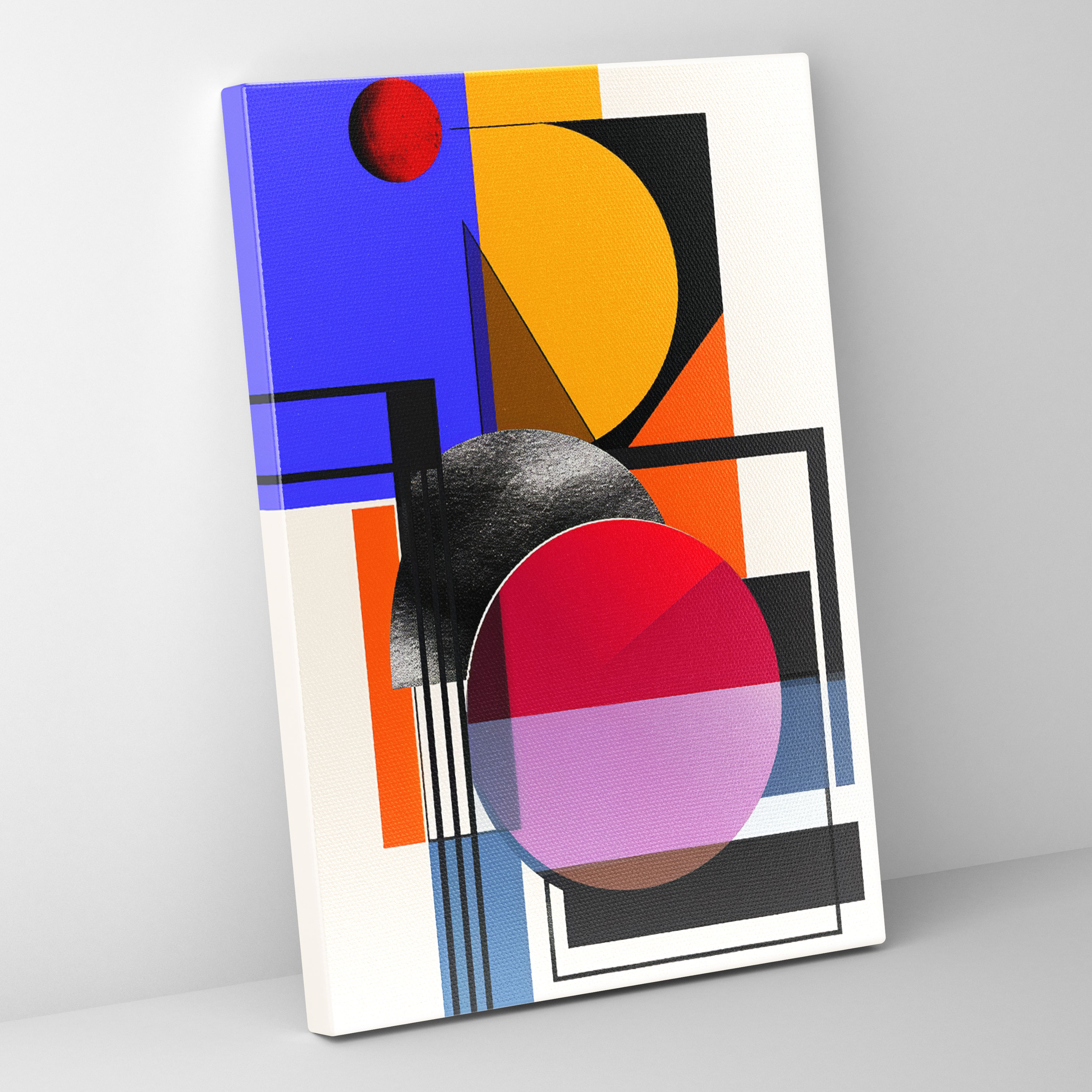 Suprematism Wall Art - Suprematism, Bold Colors, Wall Art, Geometric Art