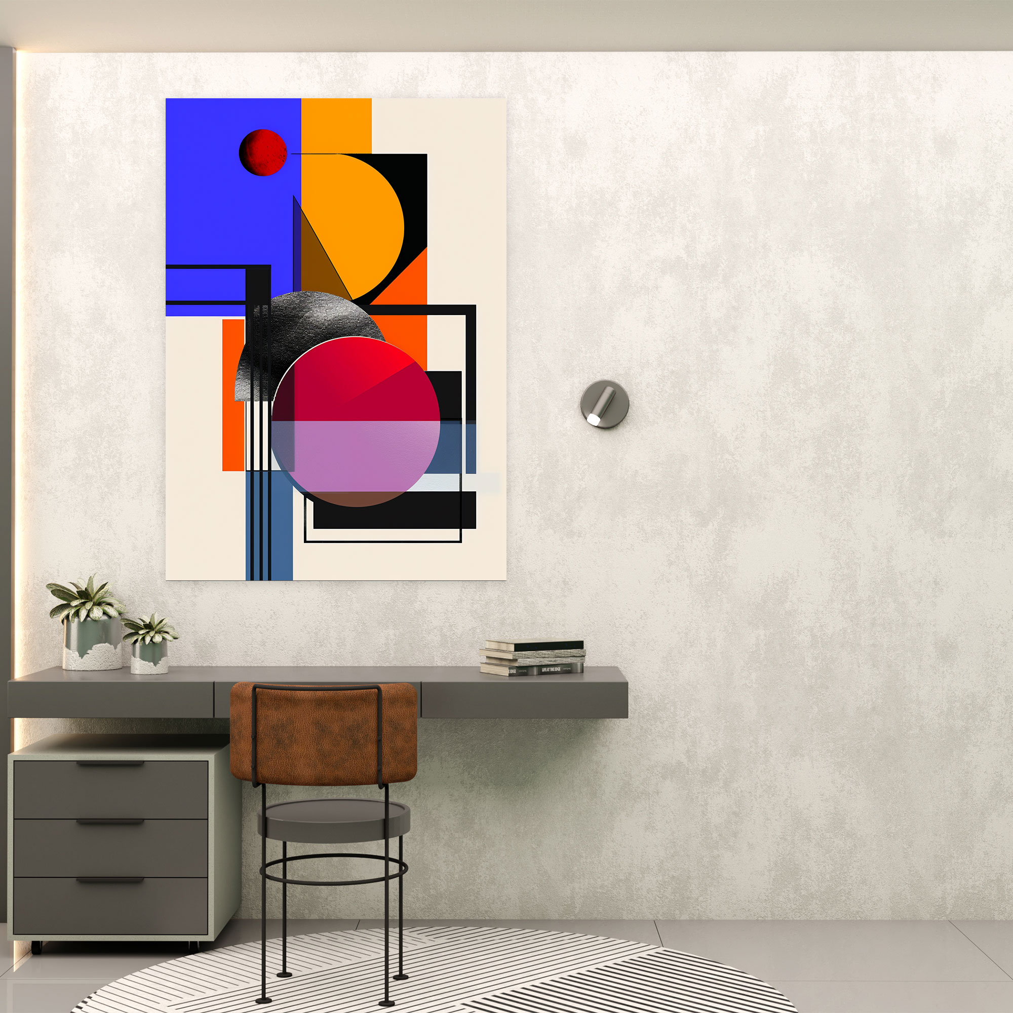 Suprematism Wall Art - Suprematism, Bold Colors, Wall Art, Geometric Art