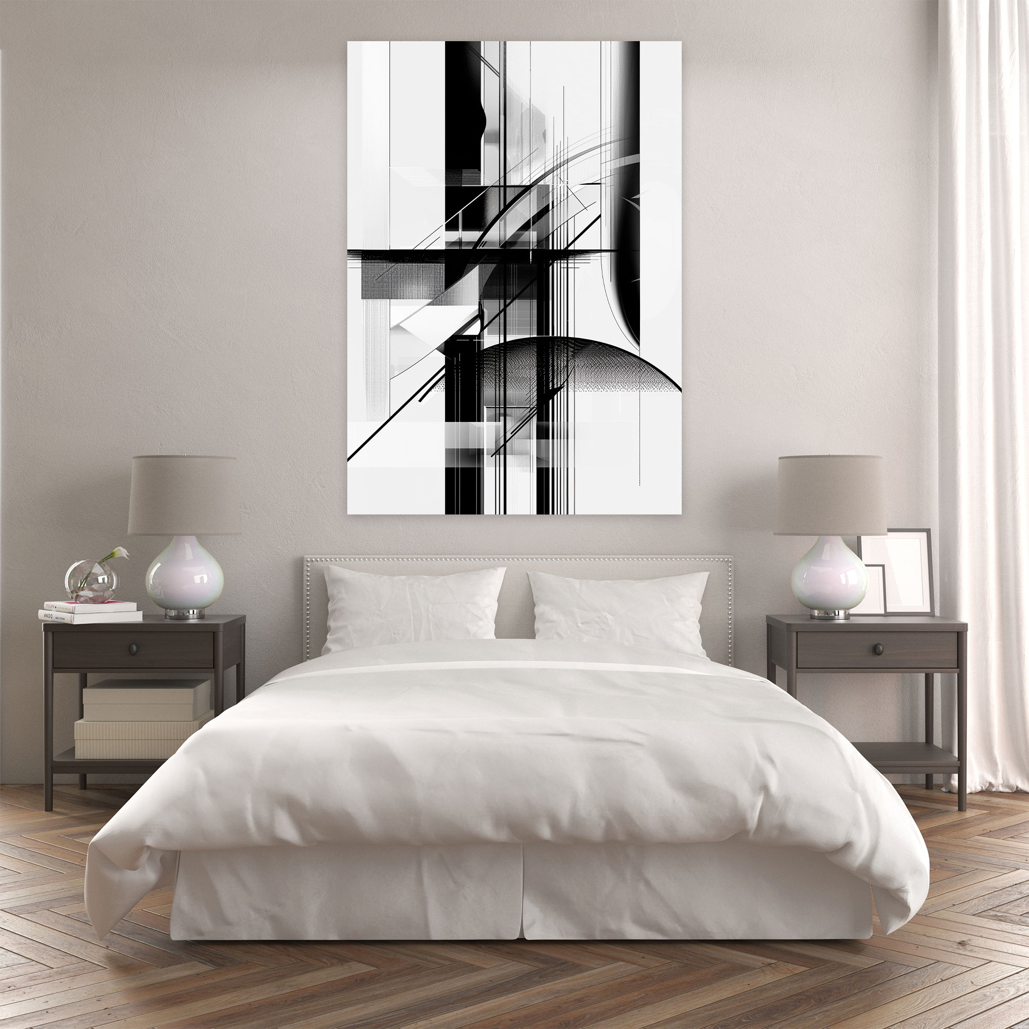 Suprematism Canvas Print - Suprematism, Wall Decoration, Monochromatic, Wall Art