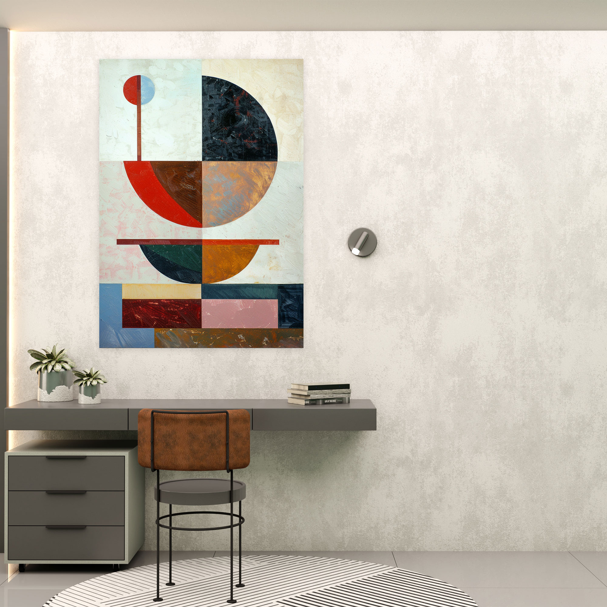 Suprematism Wall Decoration - Suprematism, Colorful Shapes, Wall Decoration, Modern Art