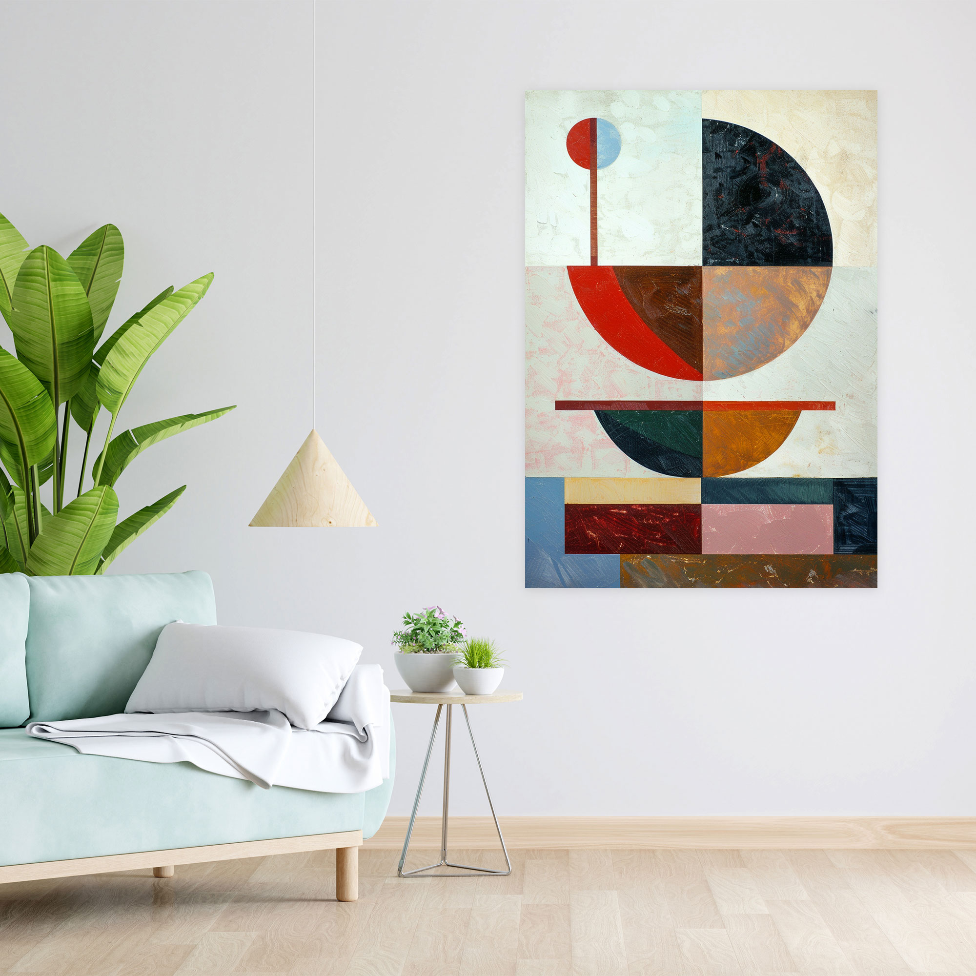 Suprematism Wall Decoration - Suprematism, Colorful Shapes, Wall Decoration, Modern Art