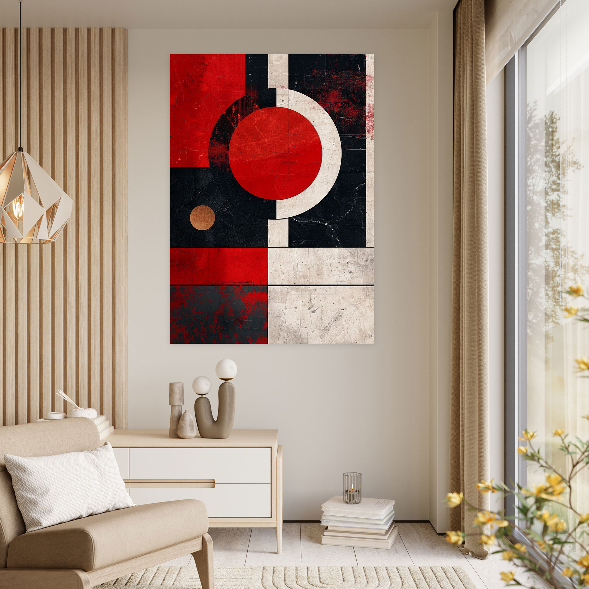 Red Square Suprematism Wall Art - Suprematism, Suprematism, Modern Art, Home Decoration