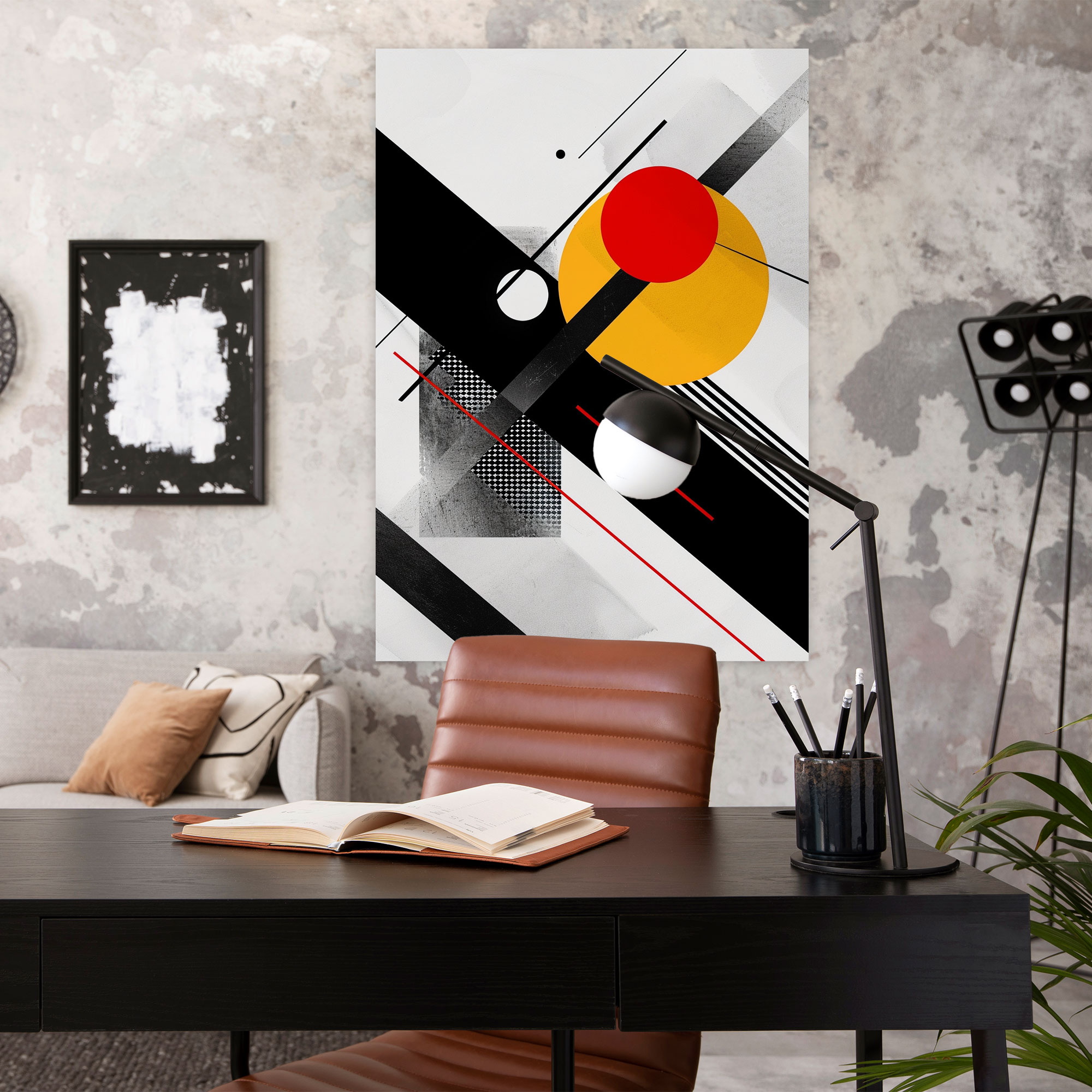 Geometric Abstraction Suprematism Wall Decoration - Suprematism, Geometric Art, Canvas Wall Art, Wall Decoration