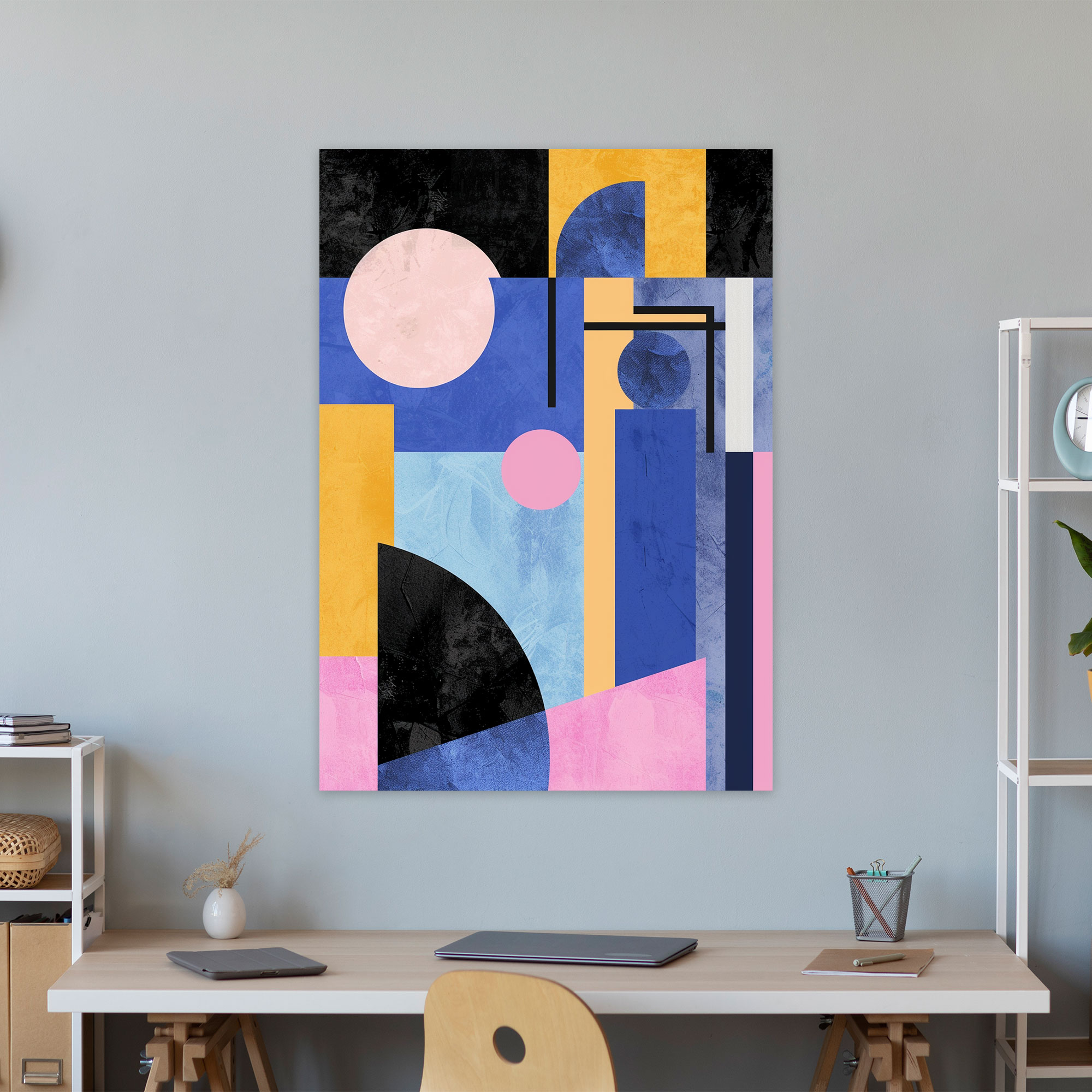 Suprematist Abstract Canvas Print - Suprematism, Home Decoration, Wall Art, Suprematism