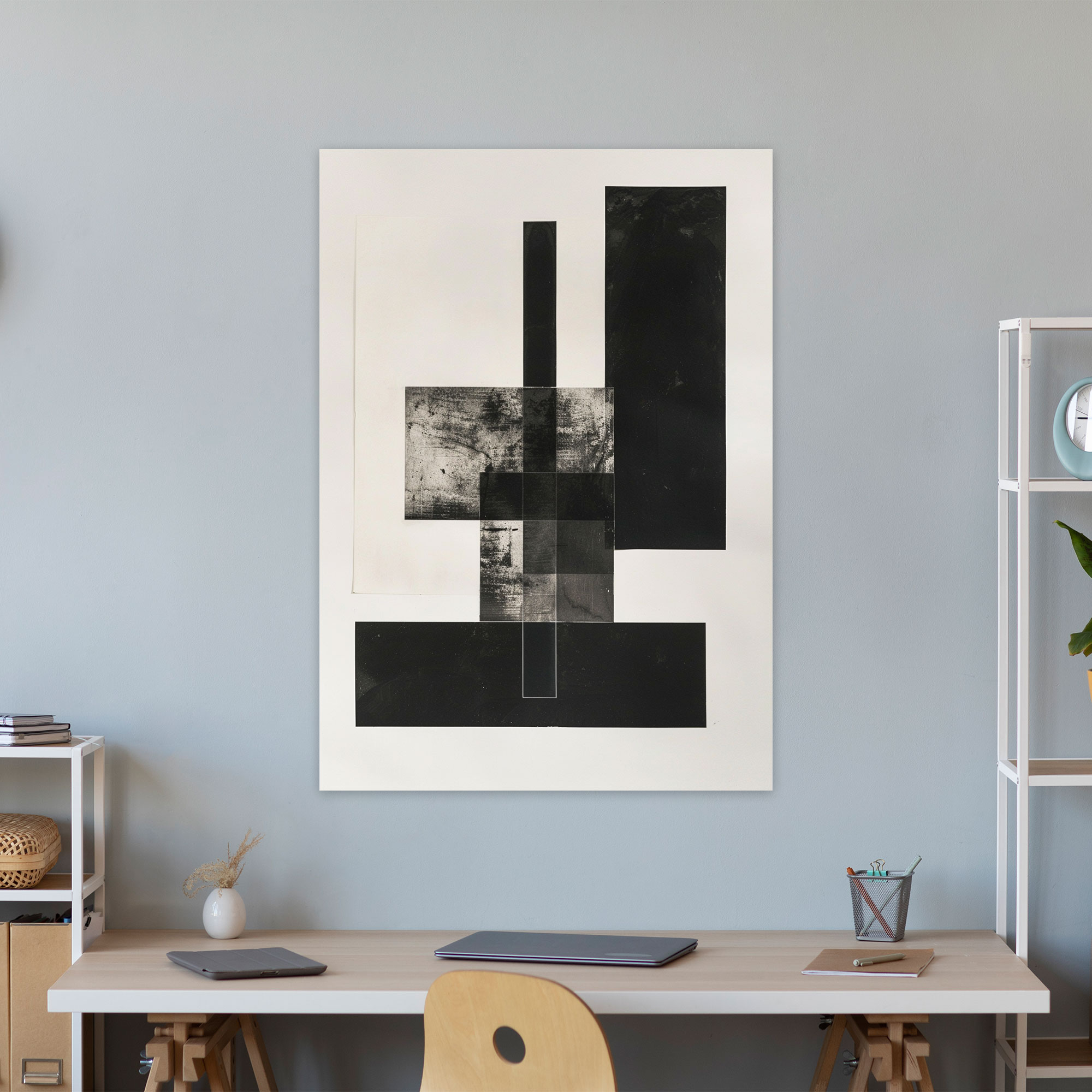 Minimalistic Suprematism Wall Art - Suprematism, Wall Decoration, Suprematism, Home Decoration