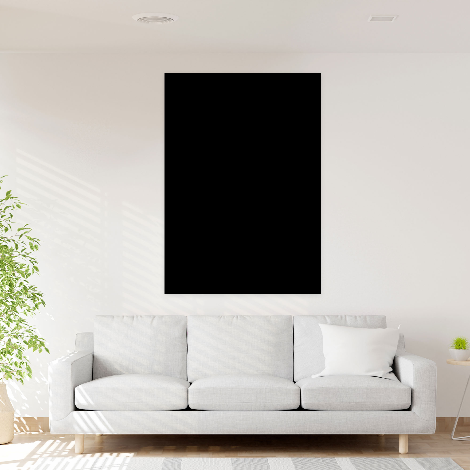 Bold Black And Red Suprematism Canvas Print - Suprematism, Home Decoration, Wall Decoration, Suprematism