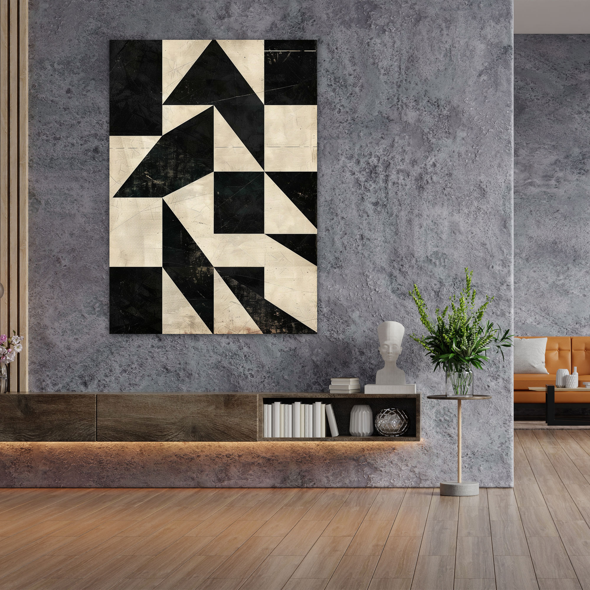 Suprematism Geometric Patterns Canvas Print - Suprematism, Wall Art, Wall Decoration, Canvas Print