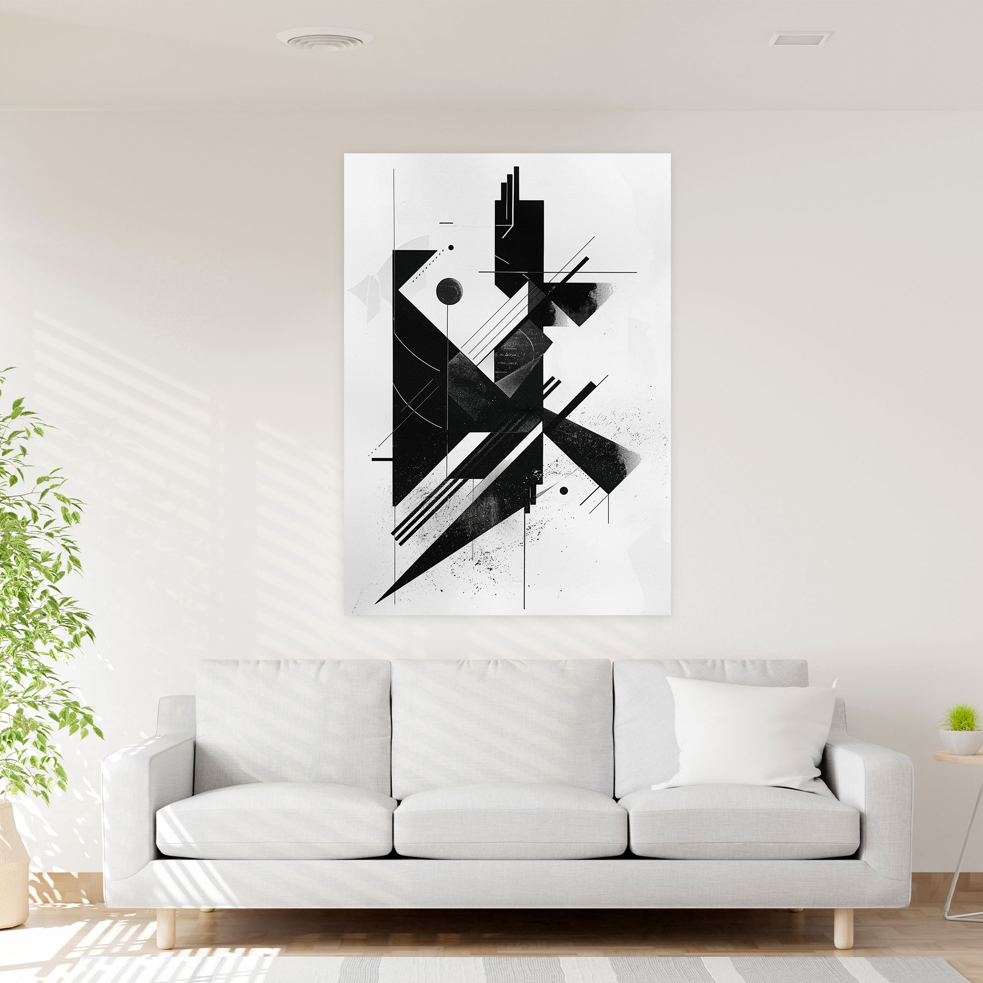 Suprematism Geometric Canvas Print - Suprematism, Home Decoration, Canvas Wall Art, Canvas Print