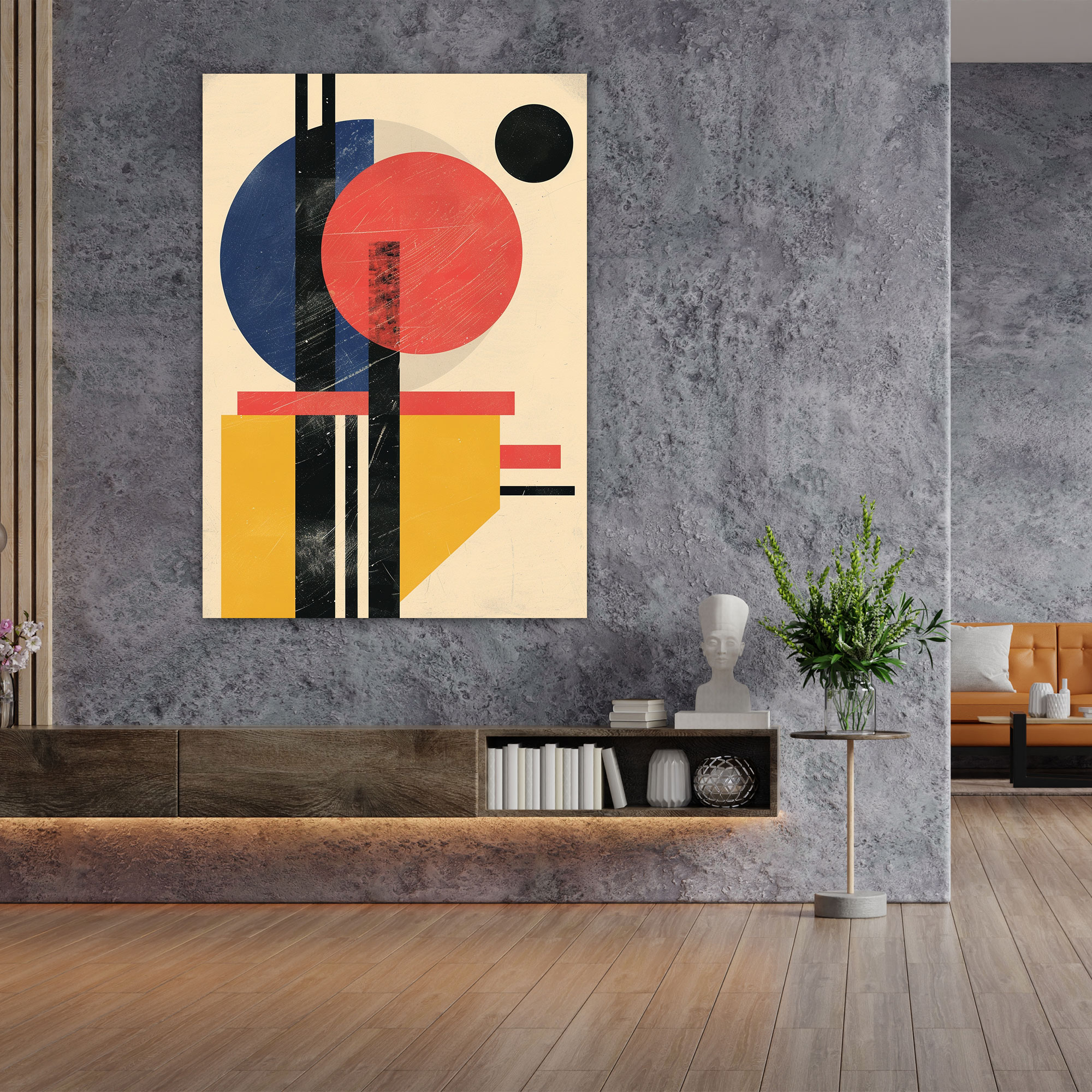 Suprematism Minimalist Canvas Print - Suprematism, Abstract Art, Home Decoration, Suprematism