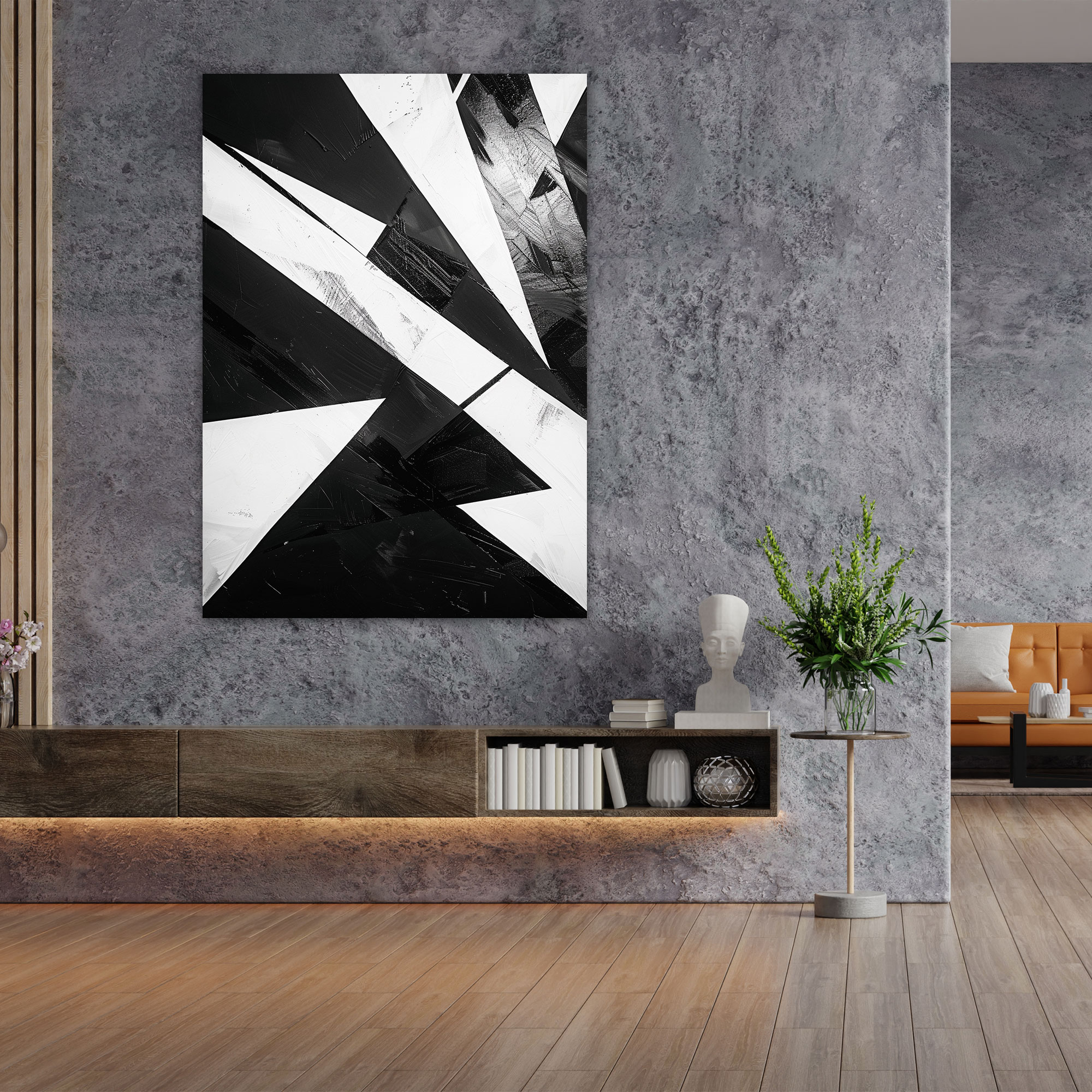 Suprematism Dynamic Lines Wall Decoration - Suprematism, Wall Decoration, Canvas Wall Art, Home Decoration
