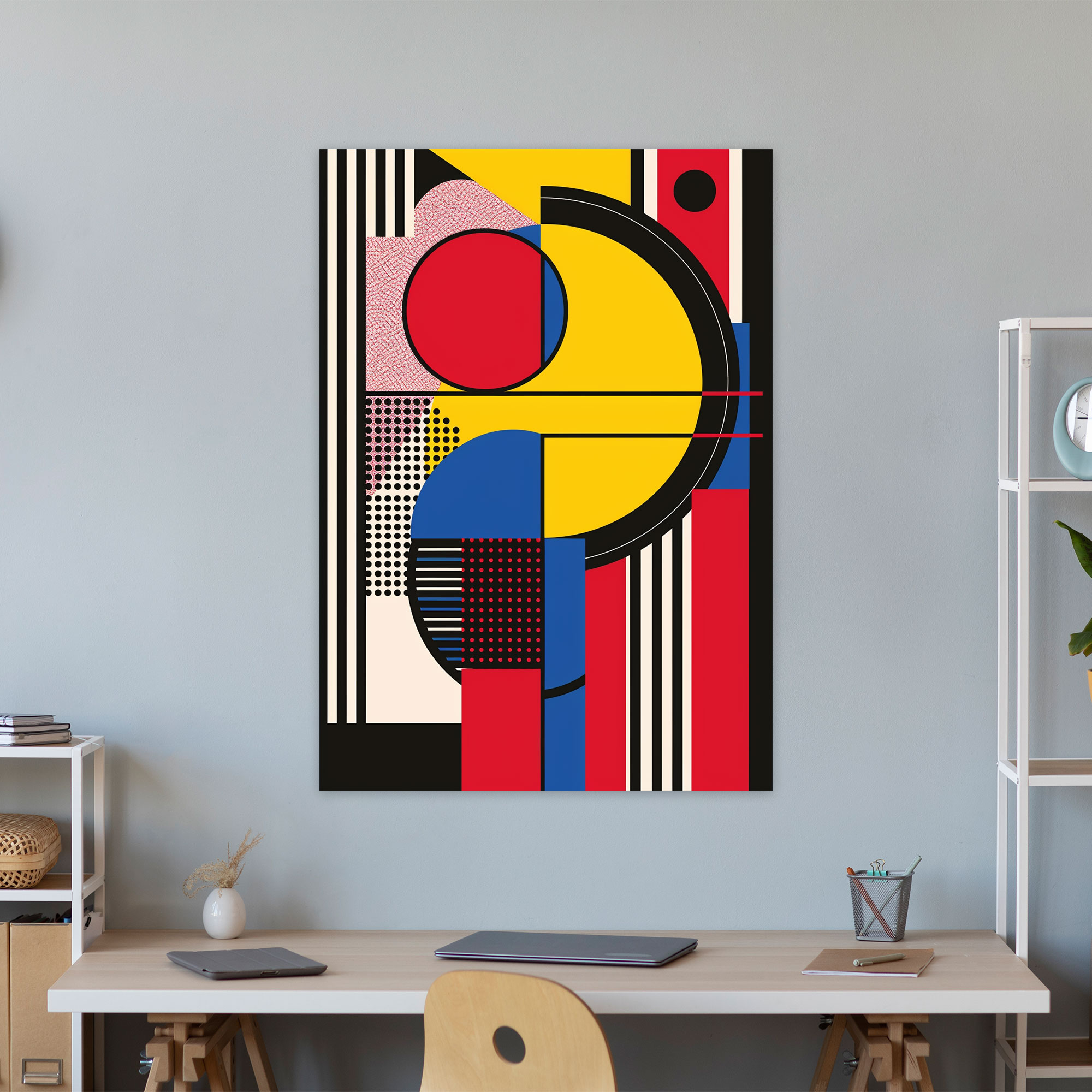Suprematism Dynamic Patterns Wall Decoration - Suprematism, Wall Decoration, Suprematism, Abstract Art