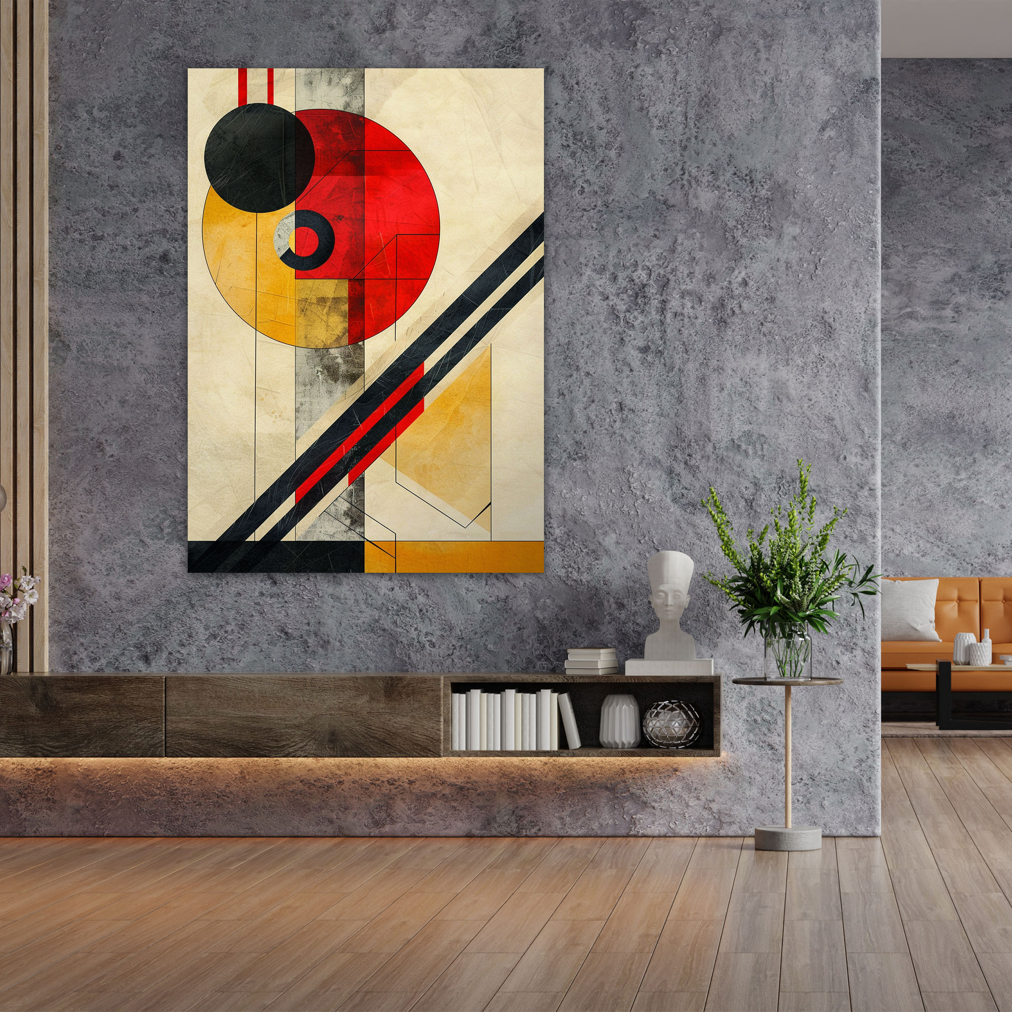 Suprematism Geometric Lines Canvas Print - Suprematism, Home Decoration, Suprematism, Wall Art