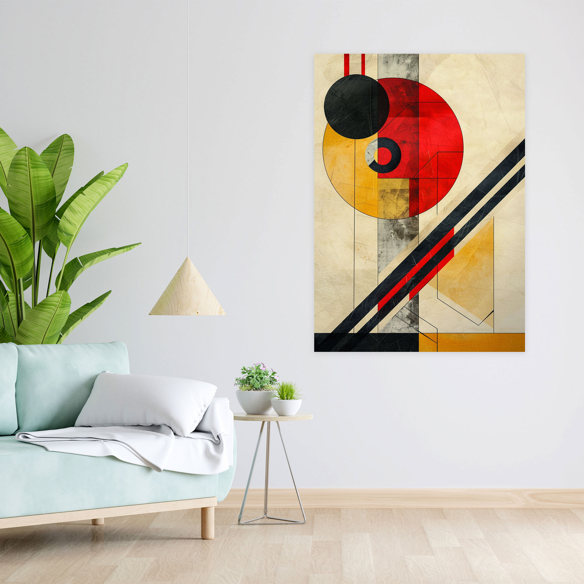 Suprematism Geometric Lines Canvas Print - Suprematism, Home Decoration, Suprematism, Wall Art