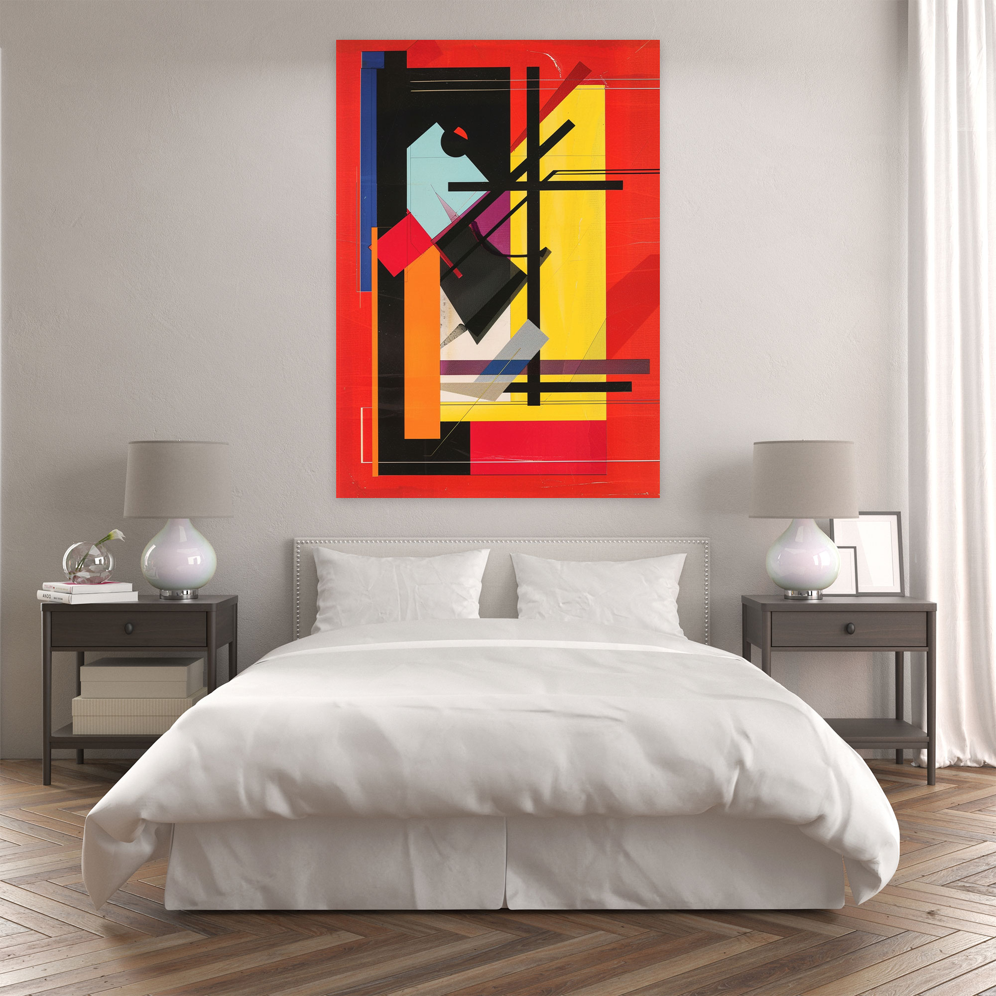 Suprematism Geometric Canvas Print - Suprematism, Suprematism, Home Decoration, Canvas Print