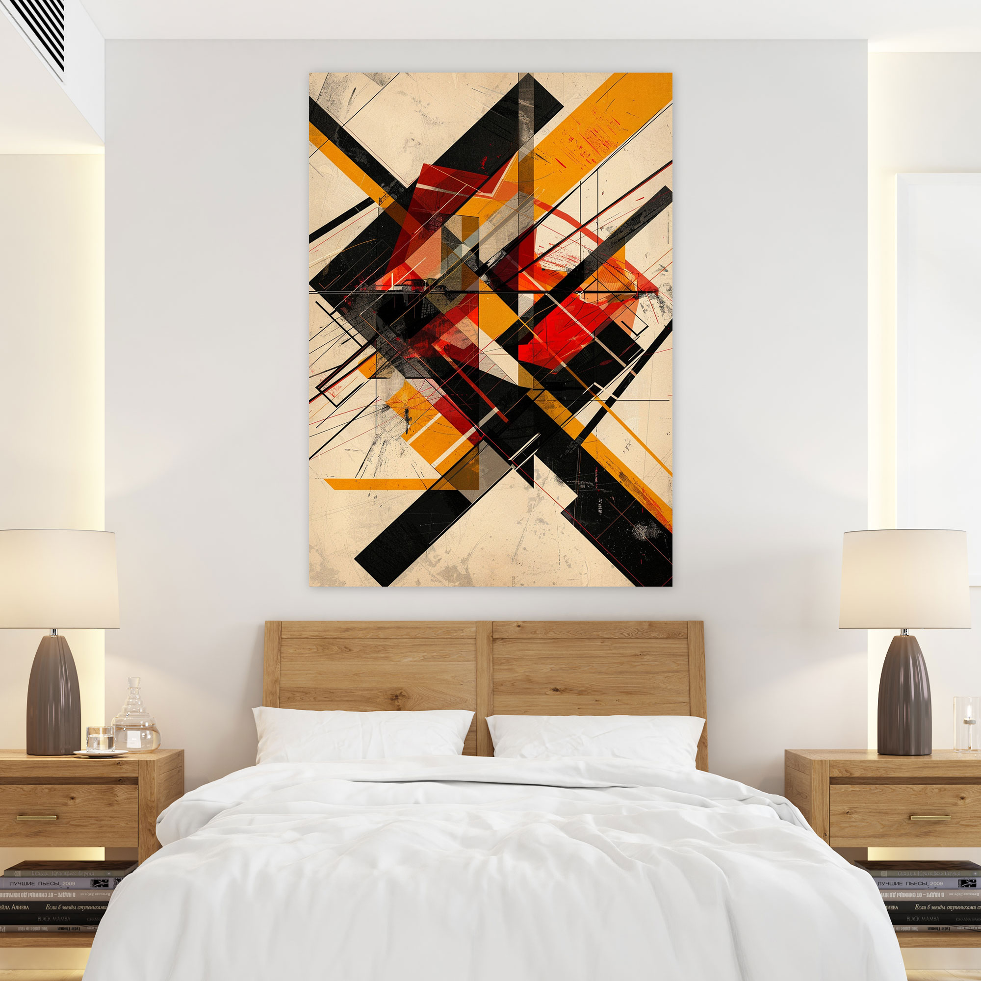 Suprematism Abstract Wall Art - Suprematism, Wall Decoration, Home Decoration, Canvas Print