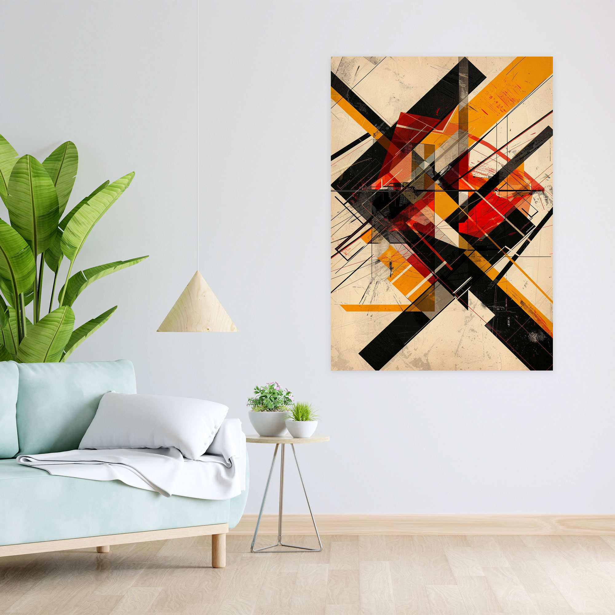 Suprematism Abstract Wall Art - Suprematism, Wall Decoration, Home Decoration, Canvas Print