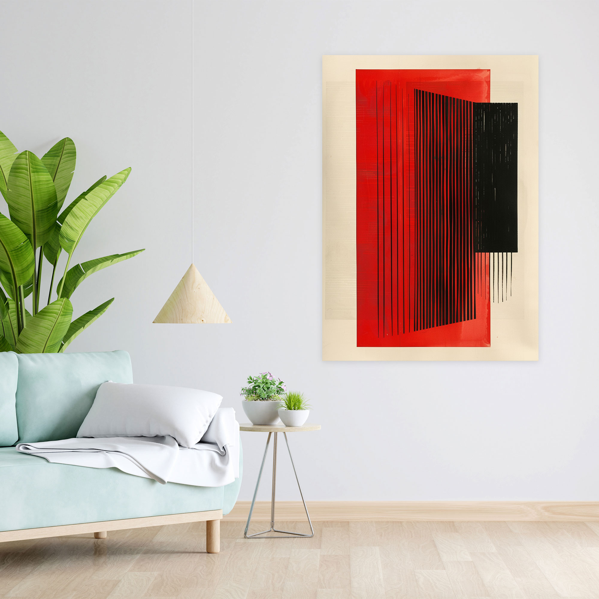 Bold Lines Suprematism Wall Decoration - Suprematism, Suprematism, Modern Art, Home Decoration