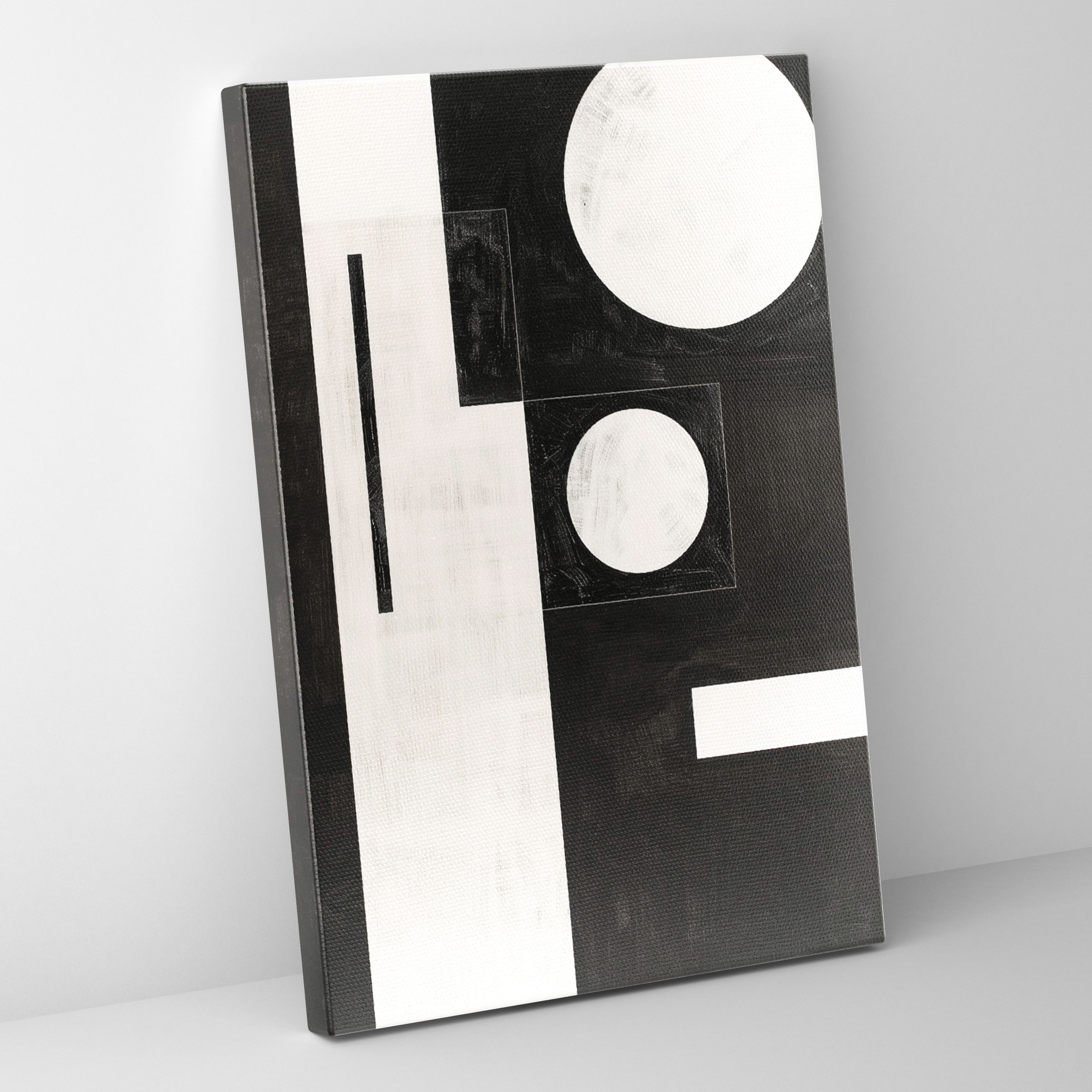 Abstract Composition Suprematism Canvas Print - Suprematism, Abstract Composition, Canvas Print, Wall Art