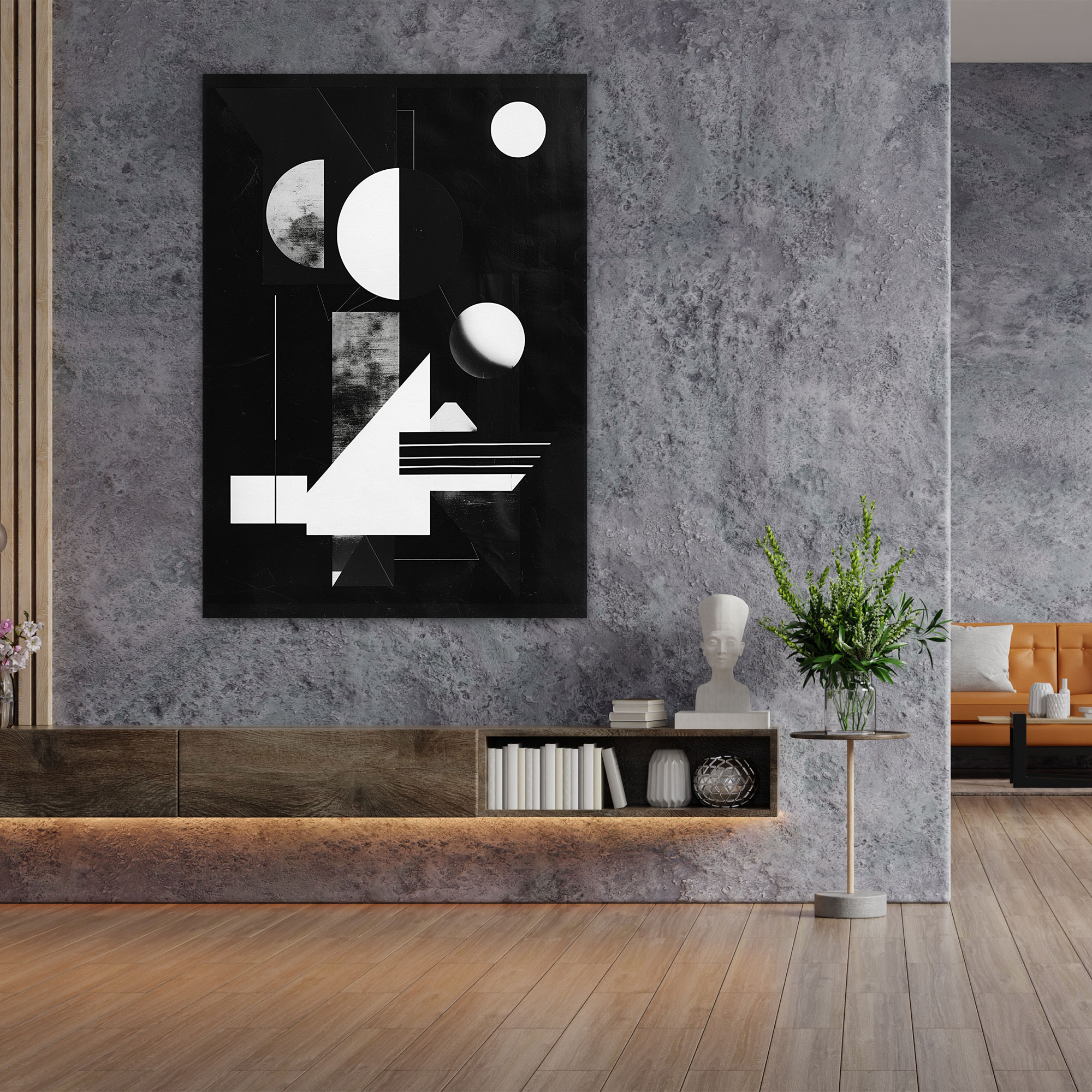 Suprematism Geometric Shapes Canvas Print - Suprematism, Canvas Wall Art, Home Decoration, Wall Decoration