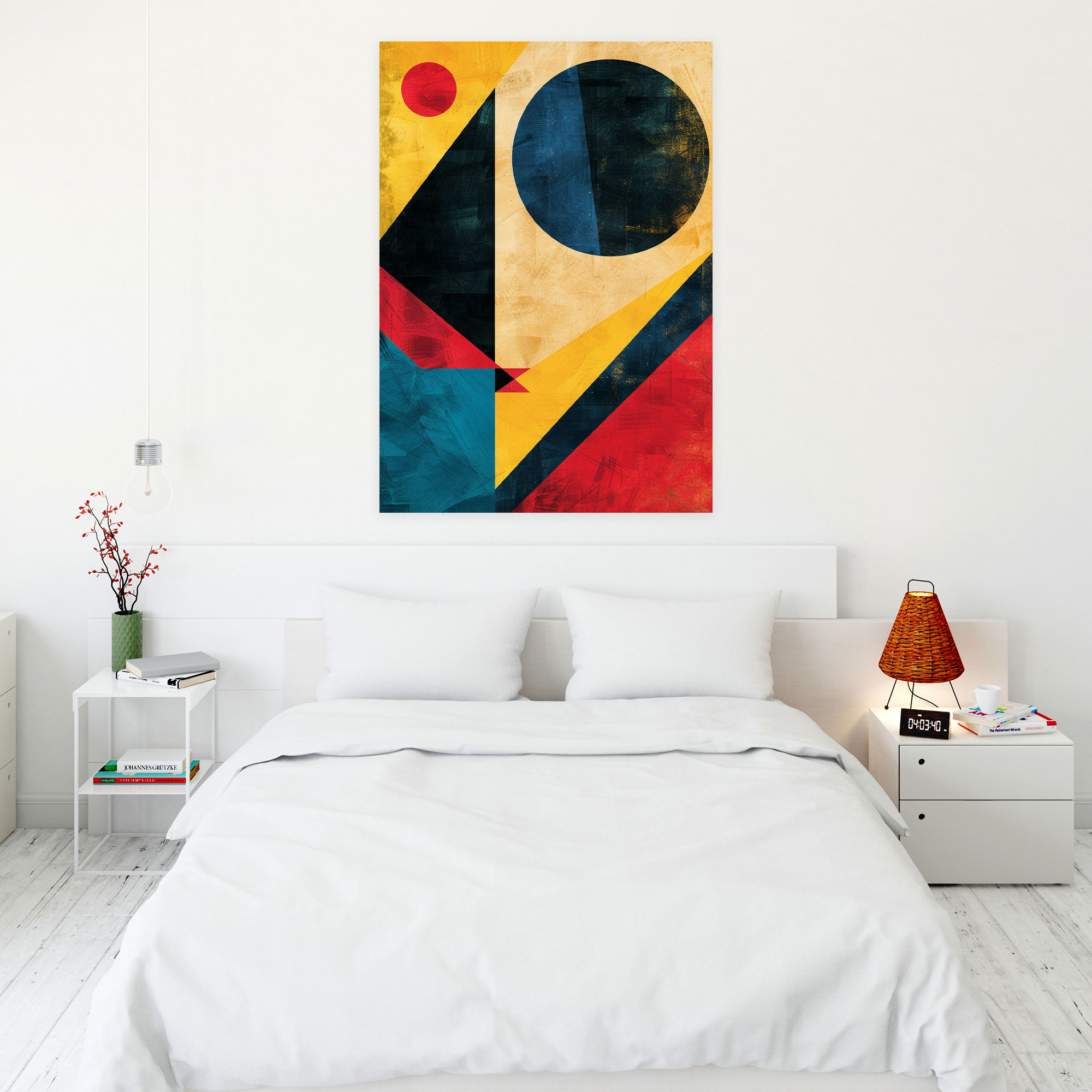 Suprematism Canvas Print - Abstract Geometric Shapes - Suprematism, Wall Art, Canvas, Suprematism