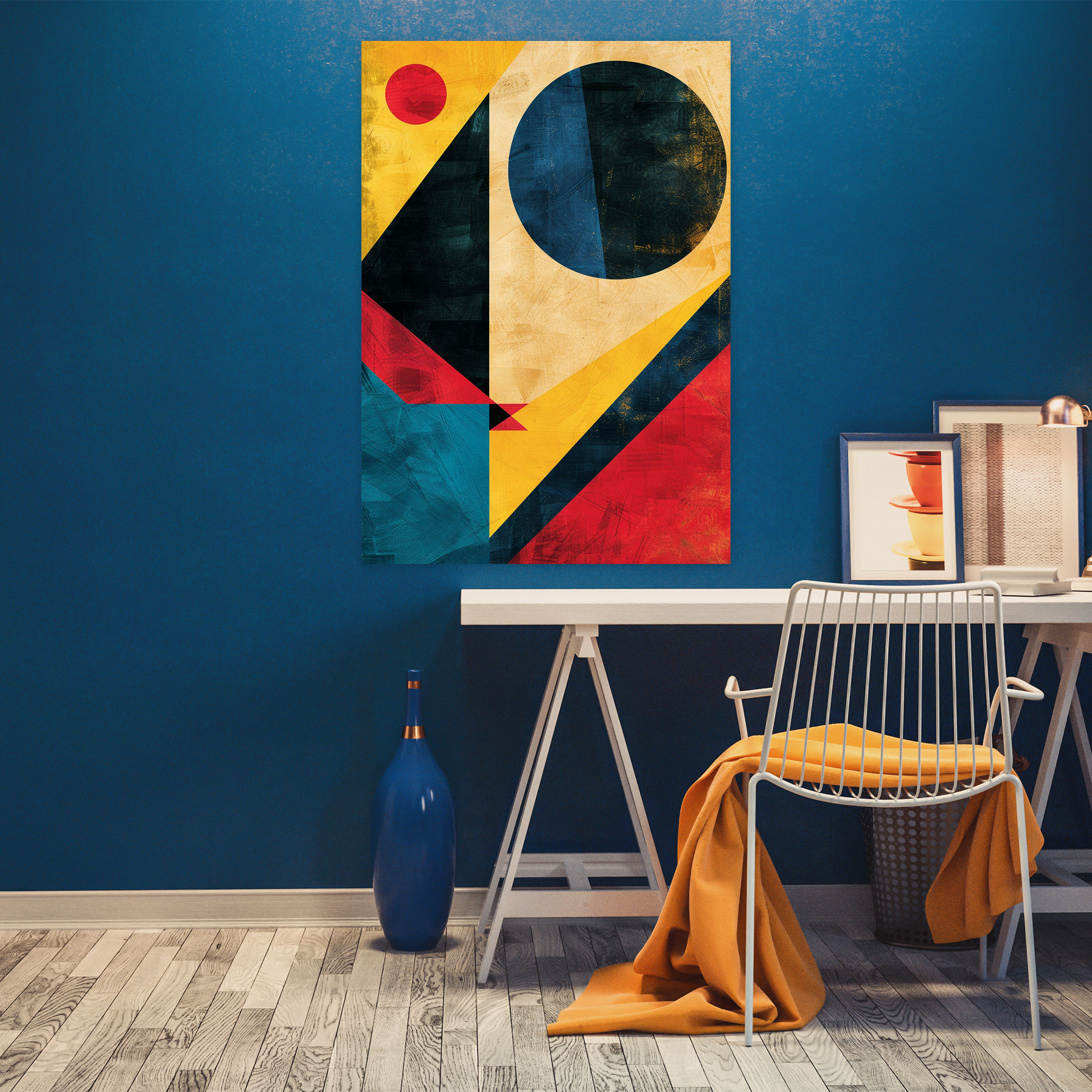 Suprematism Canvas Print - Abstract Geometric Shapes - Suprematism, Wall Art, Canvas, Suprematism