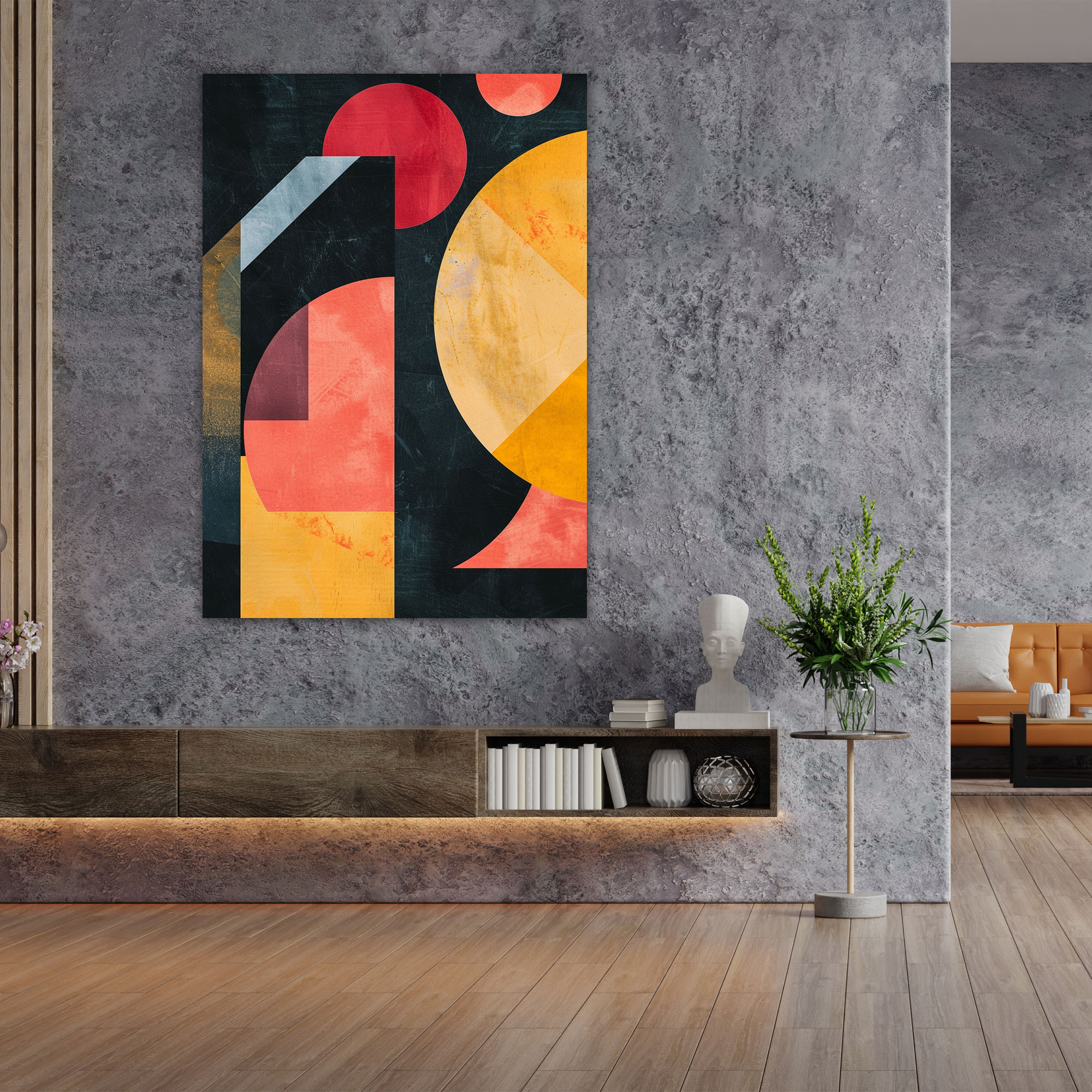 Suprematism Wall Decoration - Abstract Composition - Suprematism, Wall Decoration, Canvas Print, Canvas