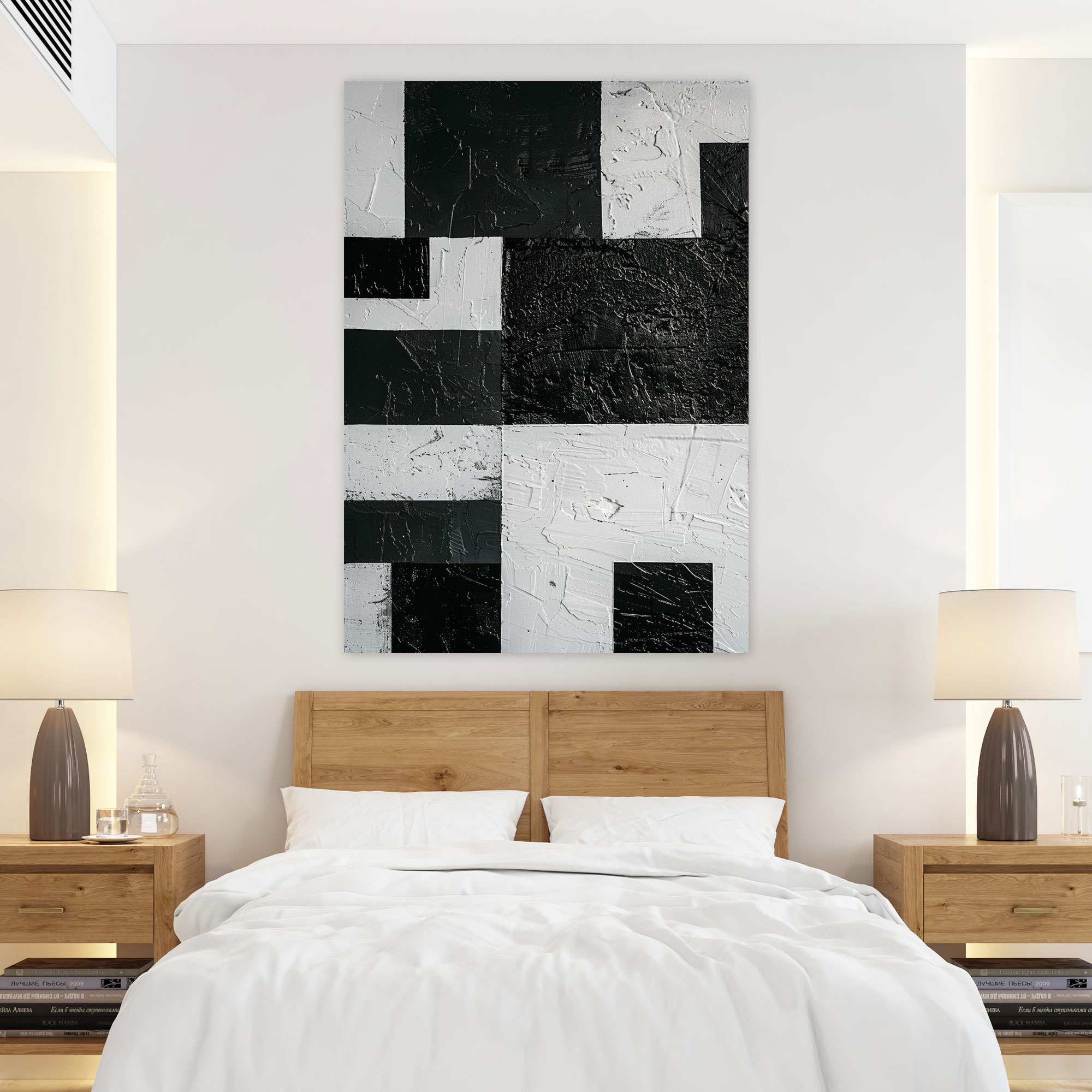 Suprematism Wall Art - Minimalistic Squares - Suprematism, Home Decoration, Canvas, Wall Decoration