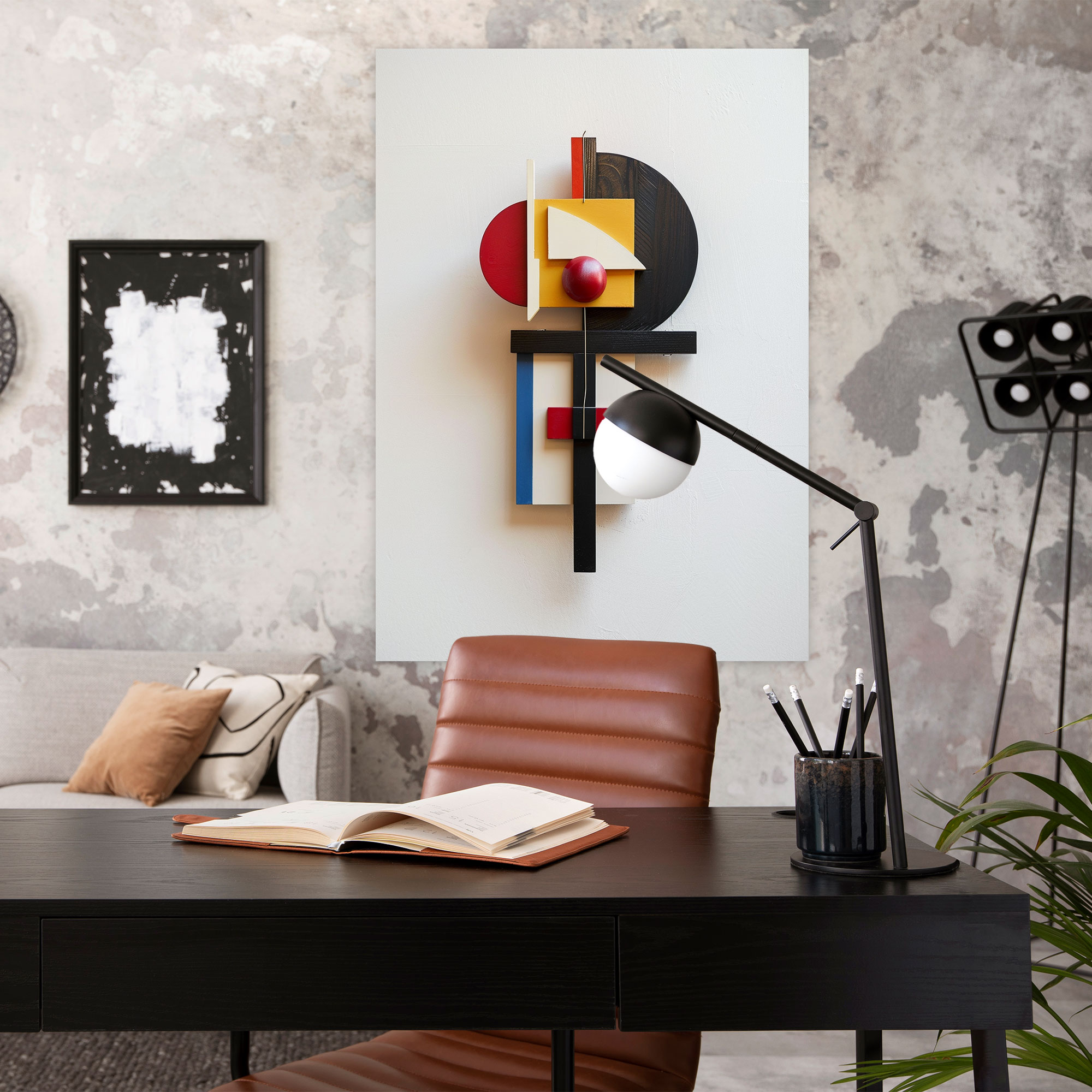Suprematism Wall Decoration - Primary Colors - Suprematism, Home Decoration, Wall Decoration, Canvas