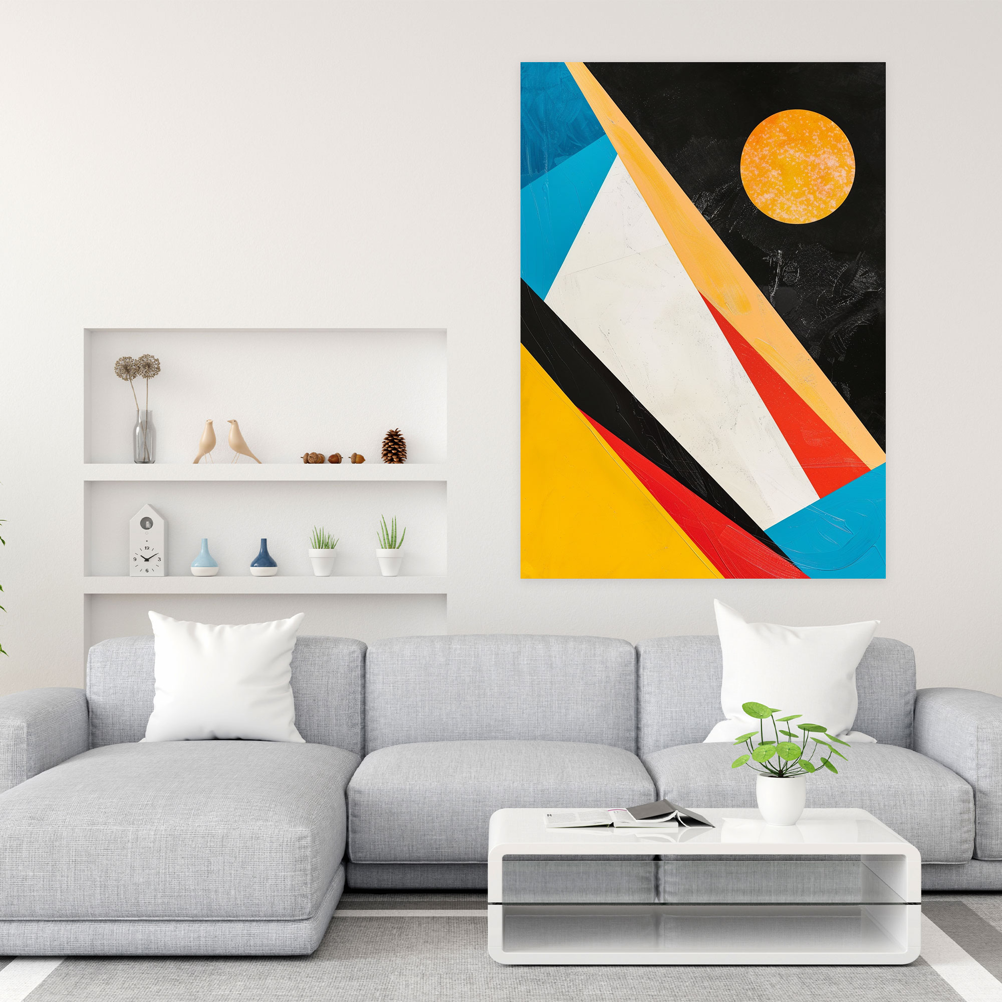 Suprematism Canvas Print - Abstract Design - Suprematism, Suprematism, Canvas, Wall Art