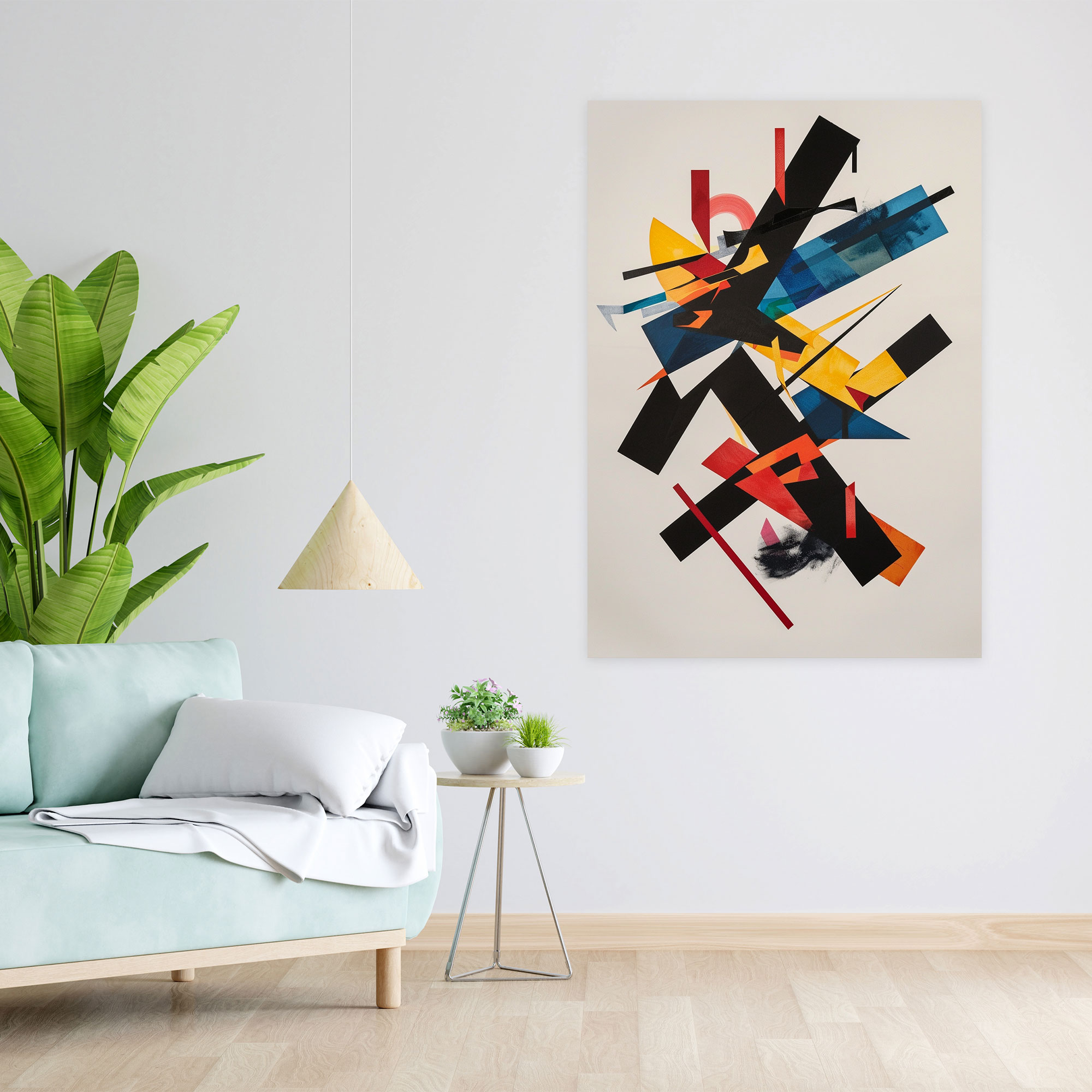 Suprematism Wall Decoration - Suprematism, Home Decoration, Wall Decoration, Canvas