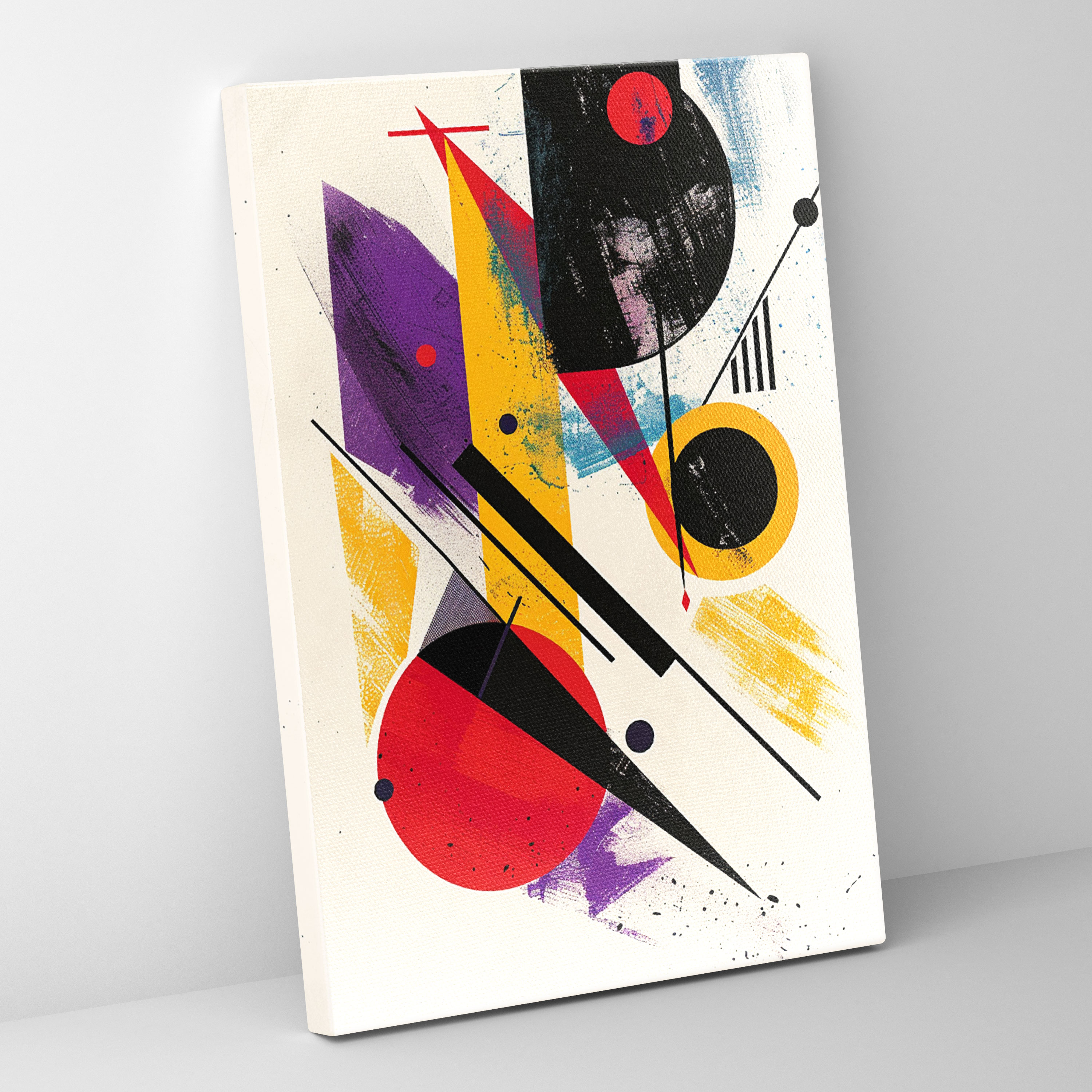 Suprematism Wall Art Canvas Print - Suprematism, Wall Decoration, Canvas Wall Art, Home Decoration