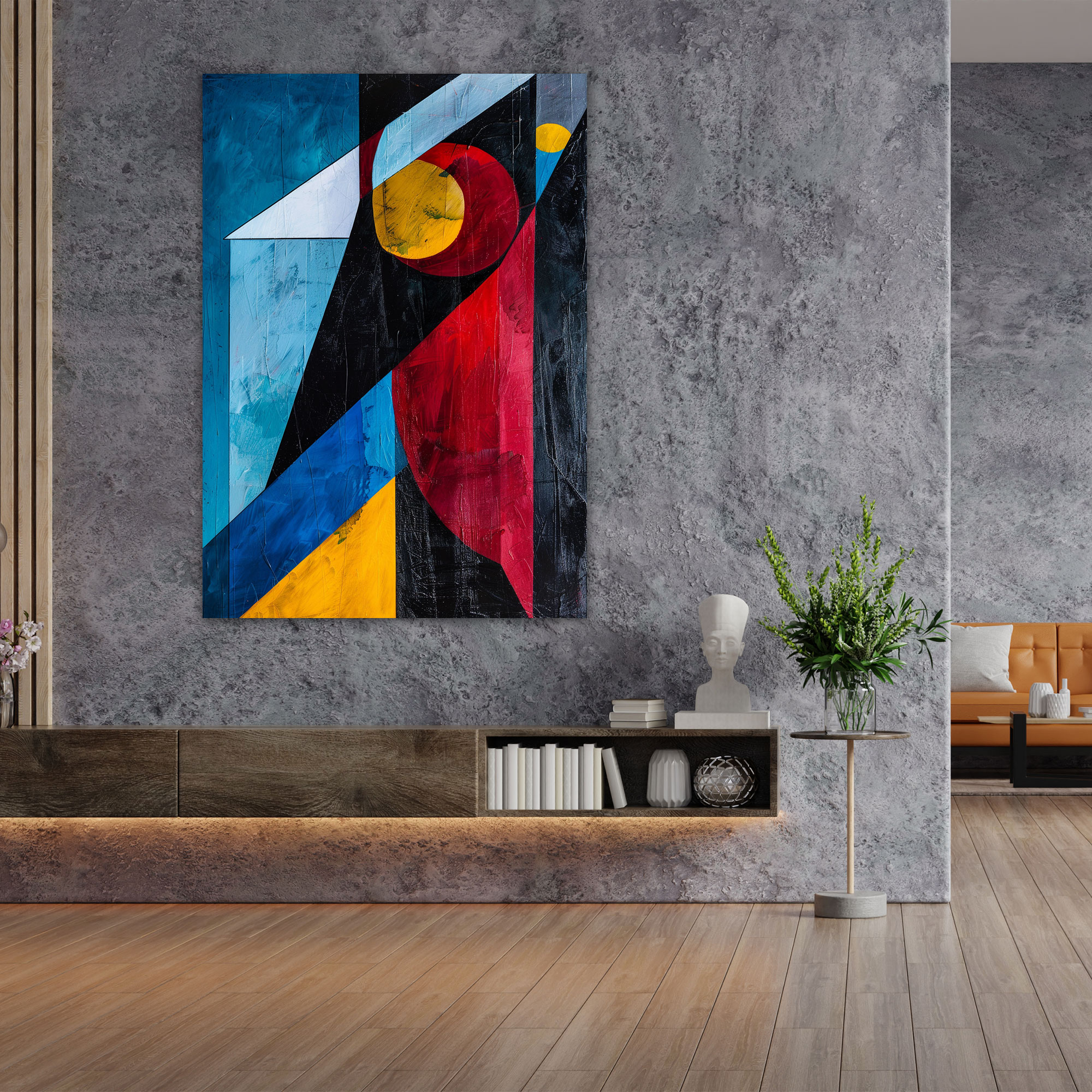 Suprematism Canvas Print Wall Decoration - Suprematism, Suprematism, Canvas Print, Wall Decoration