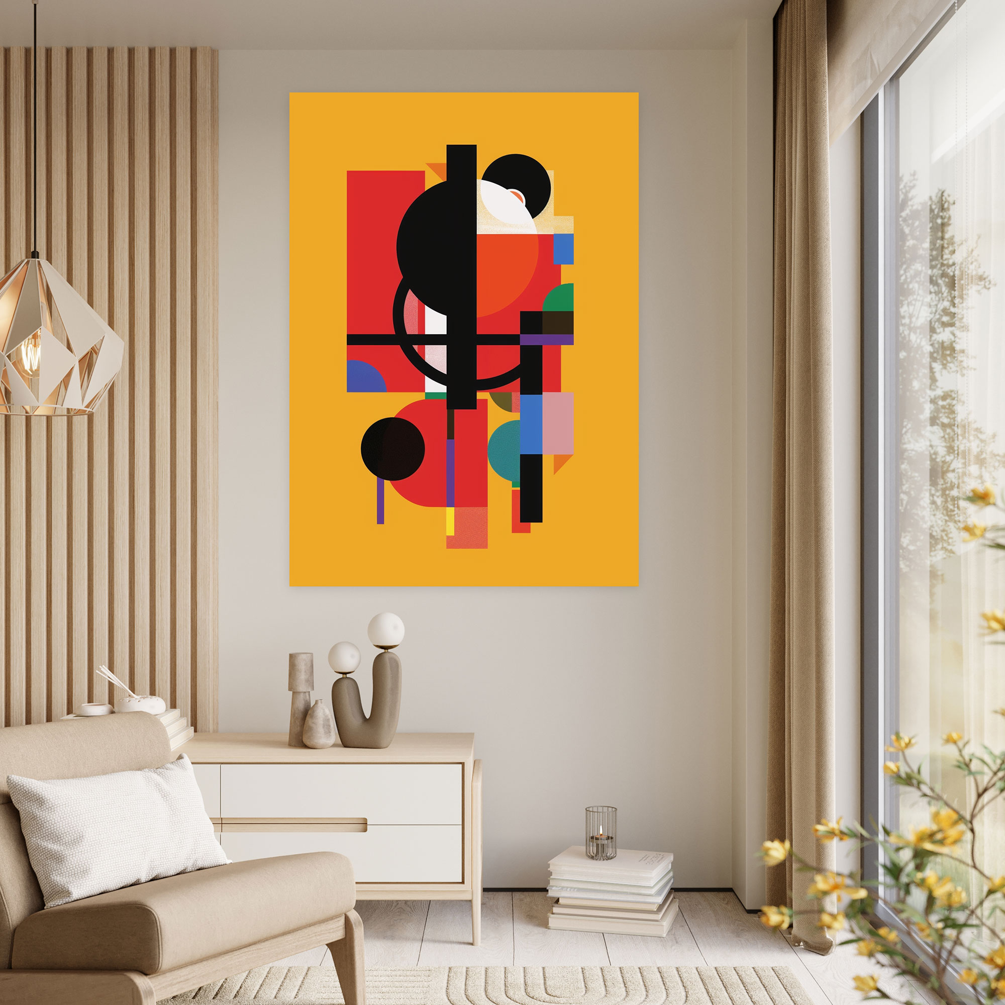 Suprematism Geometric Canvas Print - Suprematism, Canvas, Canvas Wall Art, Home Decoration