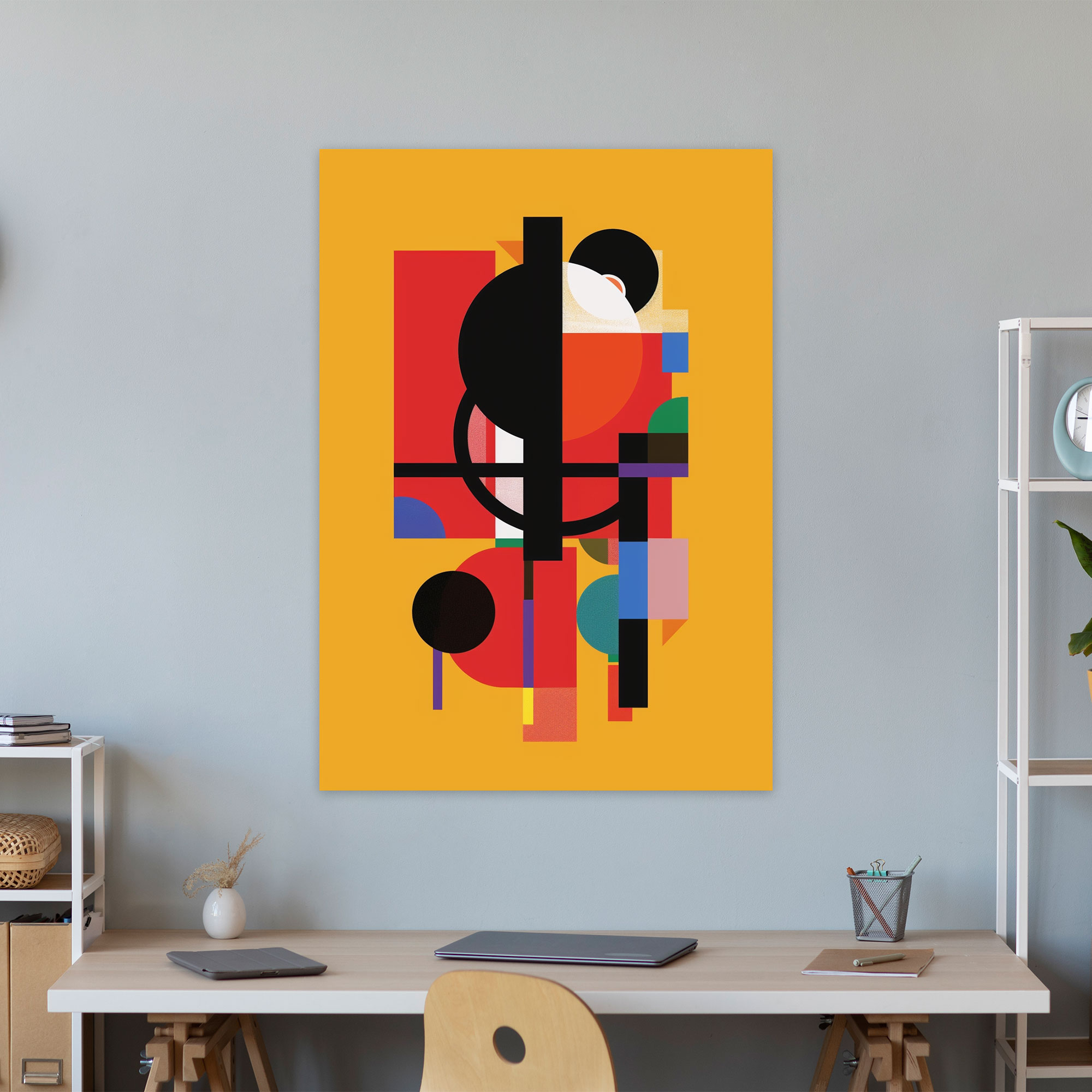 Suprematism Geometric Canvas Print - Suprematism, Canvas, Canvas Wall Art, Home Decoration