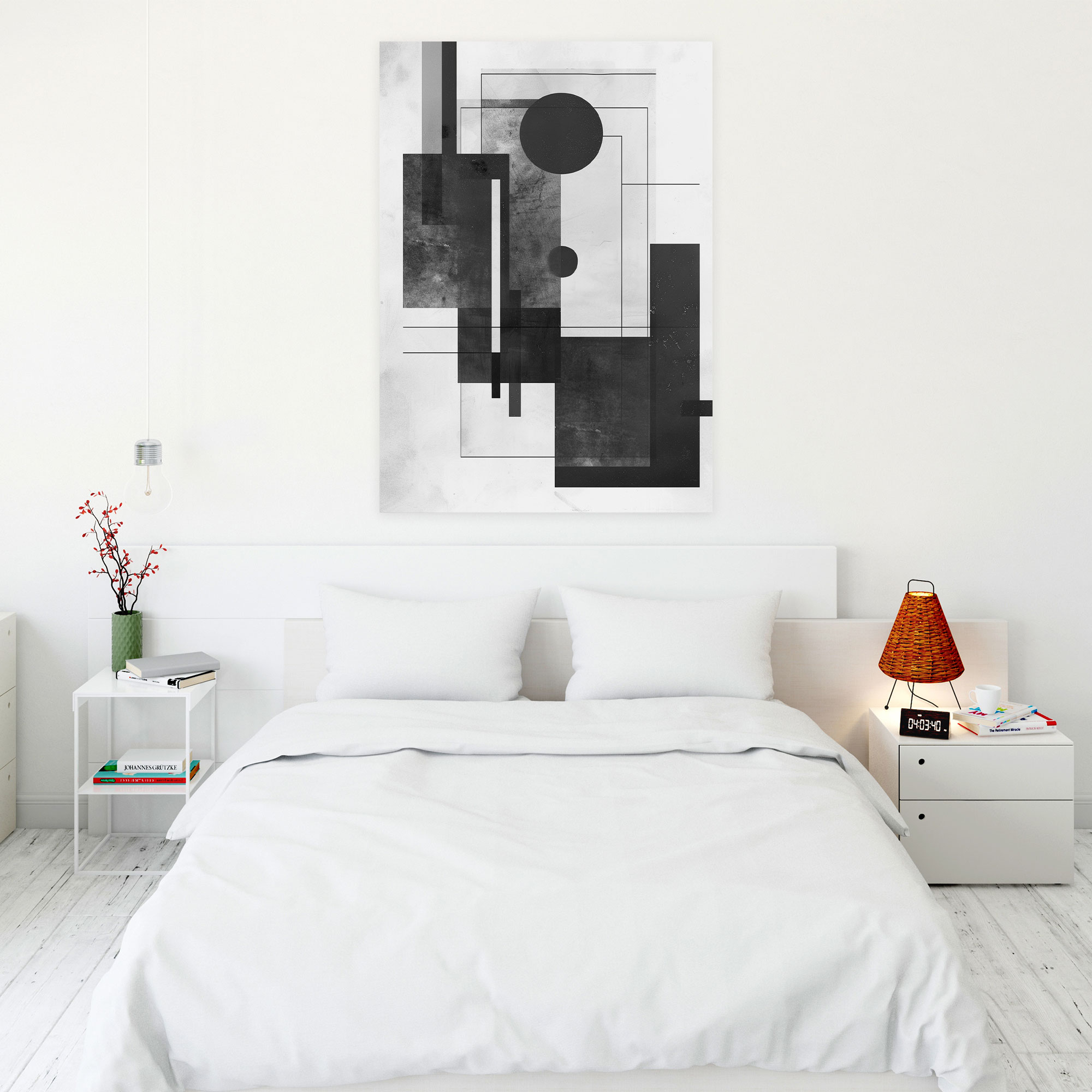 Minimalist Suprematism Wall Art - Suprematism, Canvas Print, Wall Art, Canvas