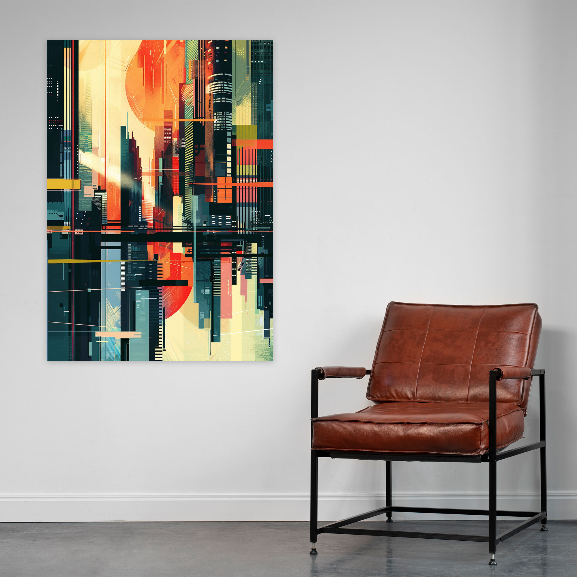 Futuristic Suprematism Wall Art - Suprematism, Canvas, Canvas Wall Art, Canvas Print