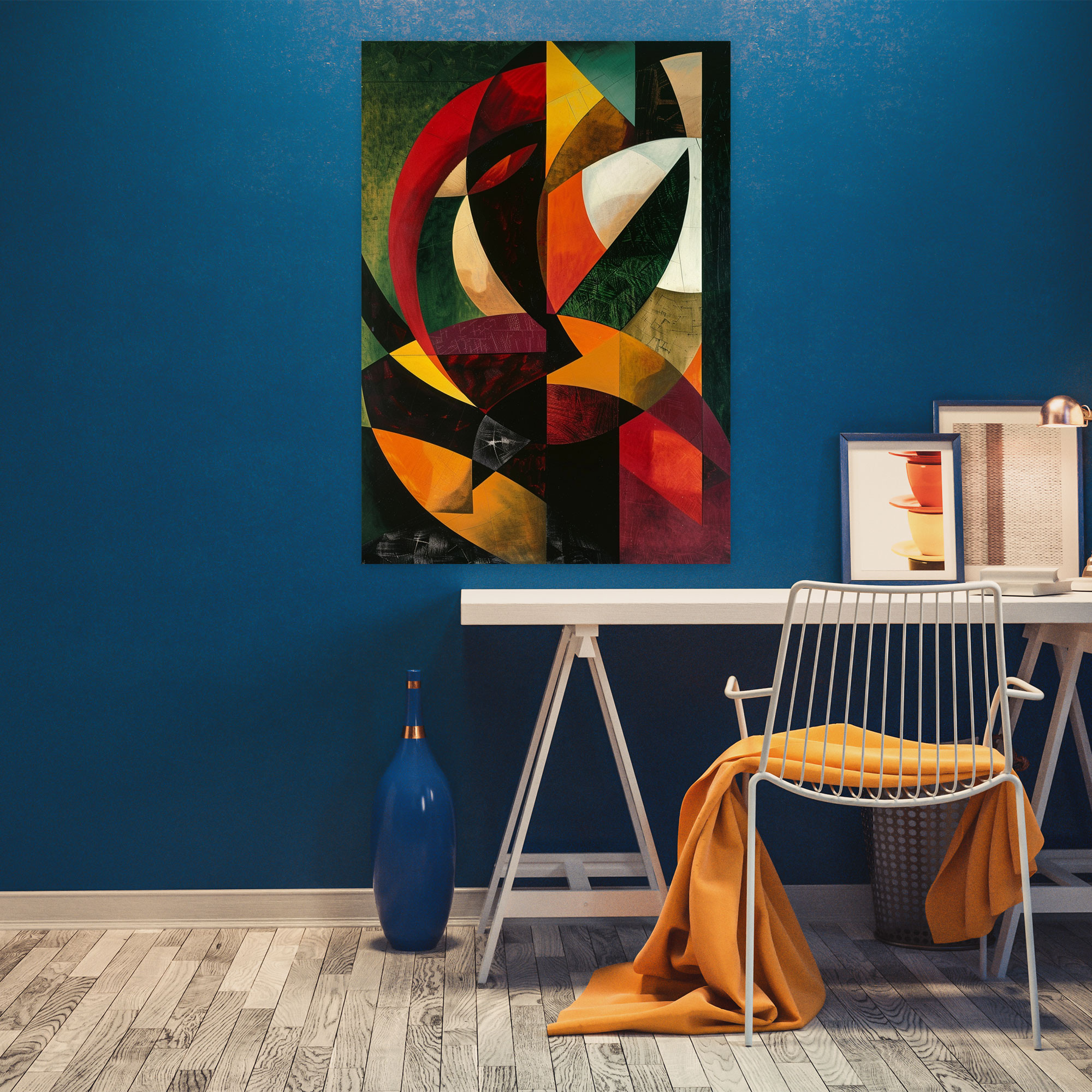 Asymmetrical Suprematism Canvas Print - Suprematism, Canvas Wall Art, Canvas Print, Home Decoration