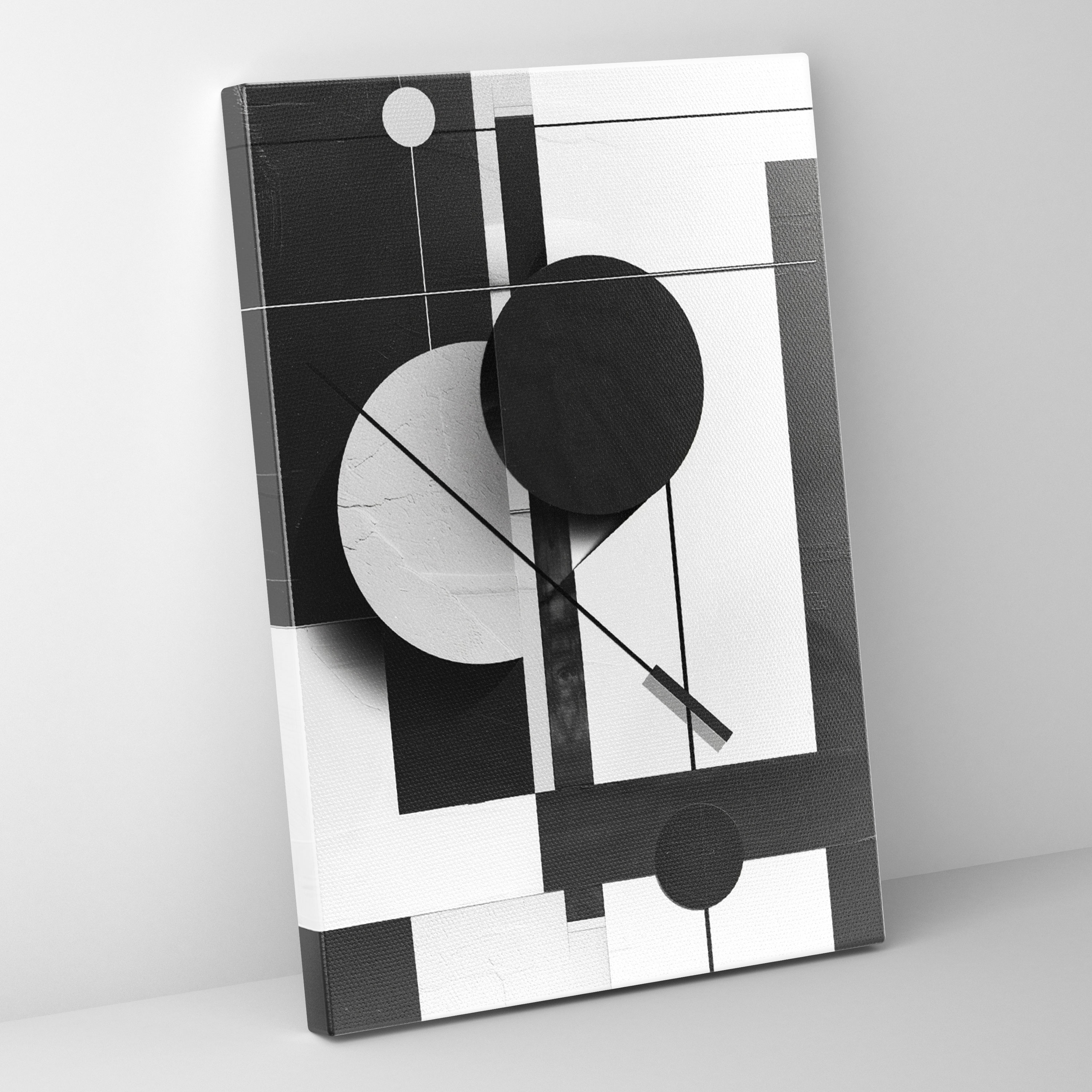 Suprematism Minimalist Wall Art - Suprematism, Wall Decoration, Canvas, Home Decoration